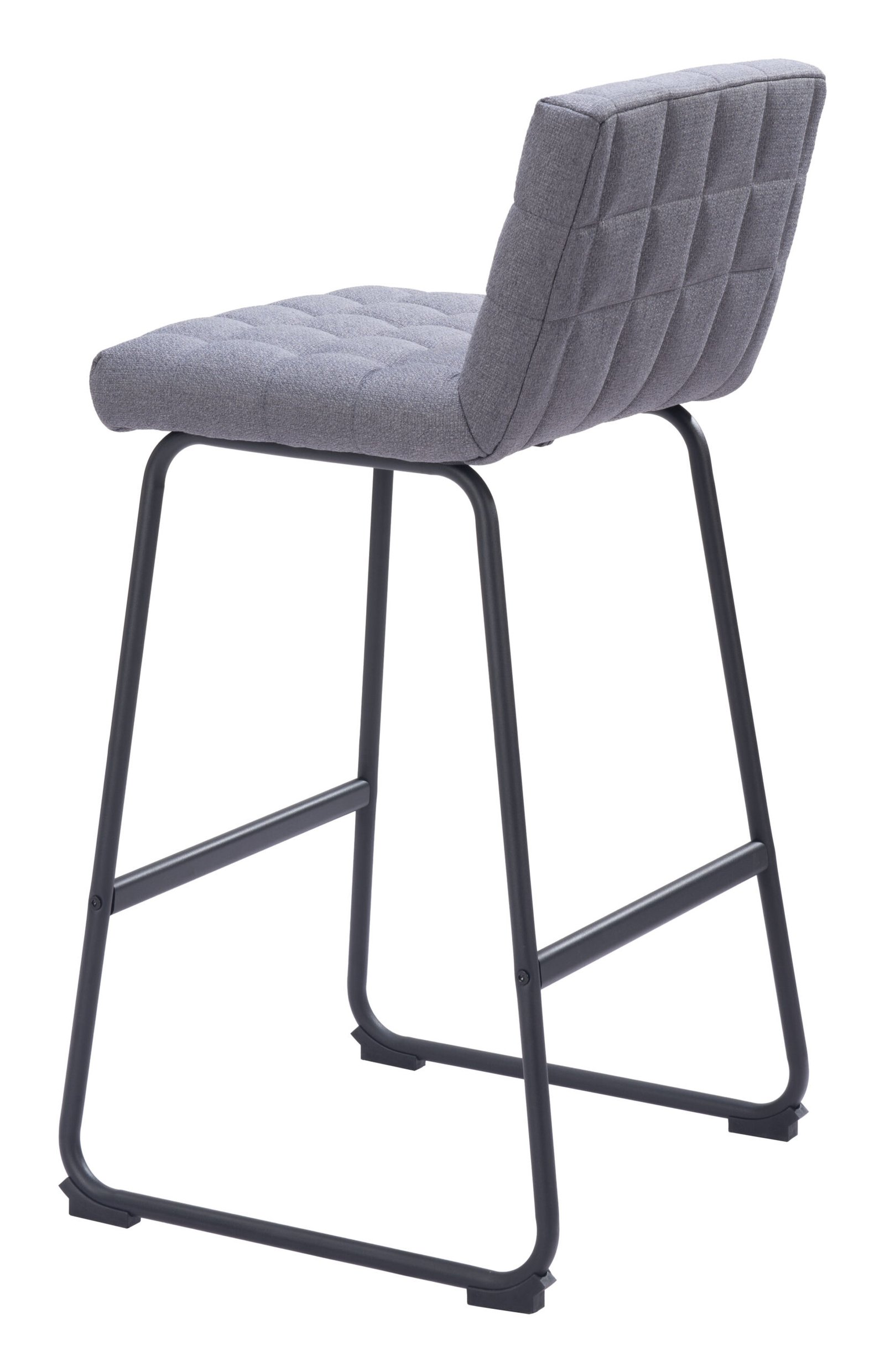 Pago Barstool (Set of 2) Gray - Image 6