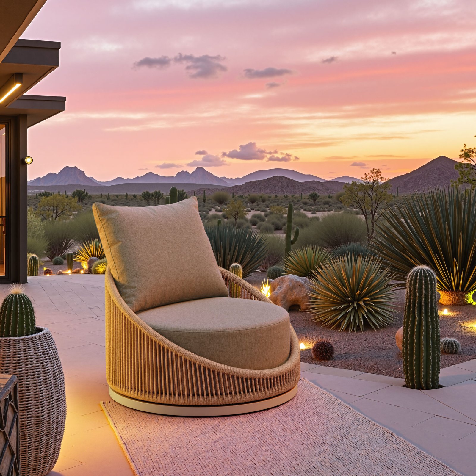 Cabana Swivel Chair Multicolor - Image 2