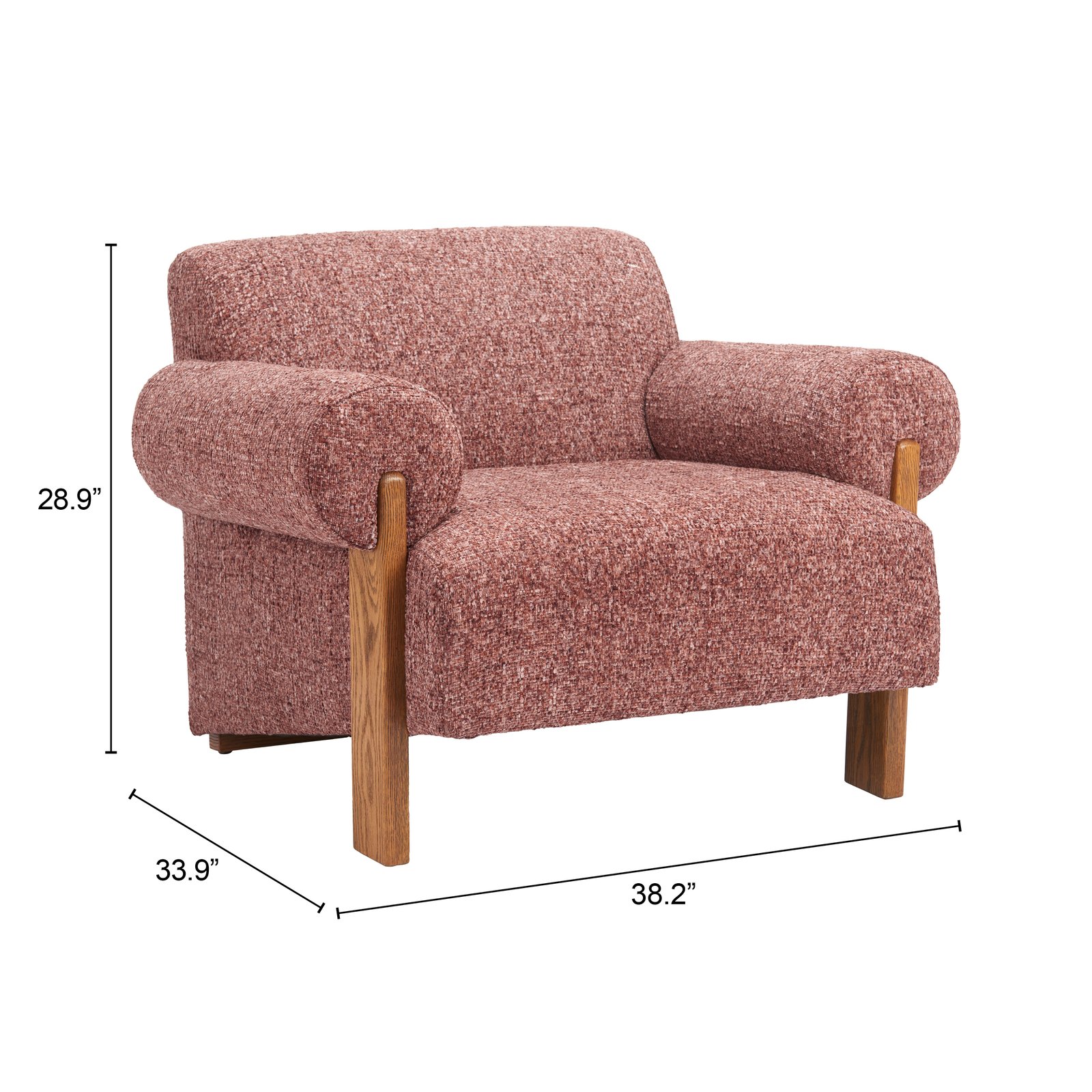 Verity Accent Chair Copper - Image 8