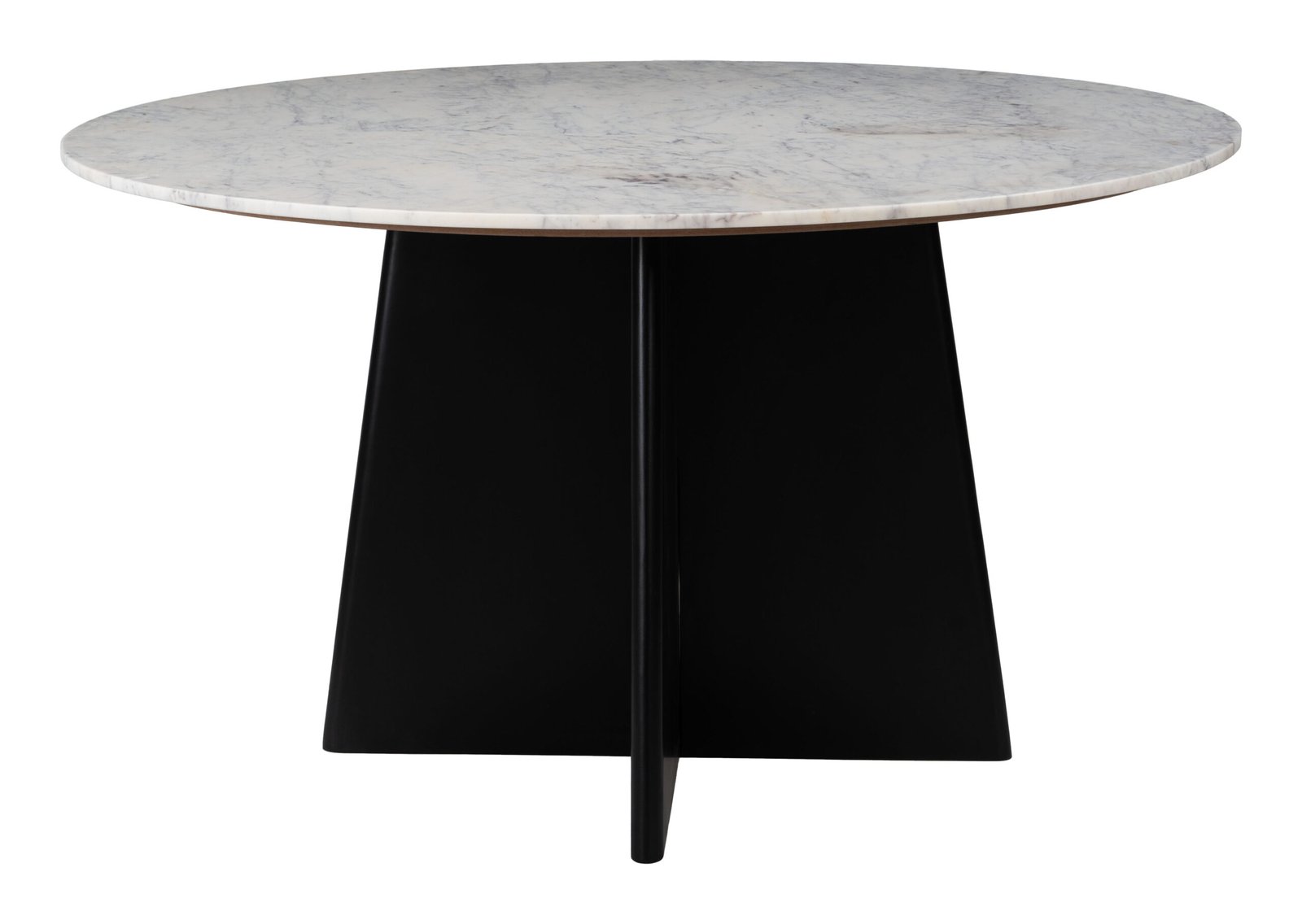 Strela Dining Table White & Black - Image 2