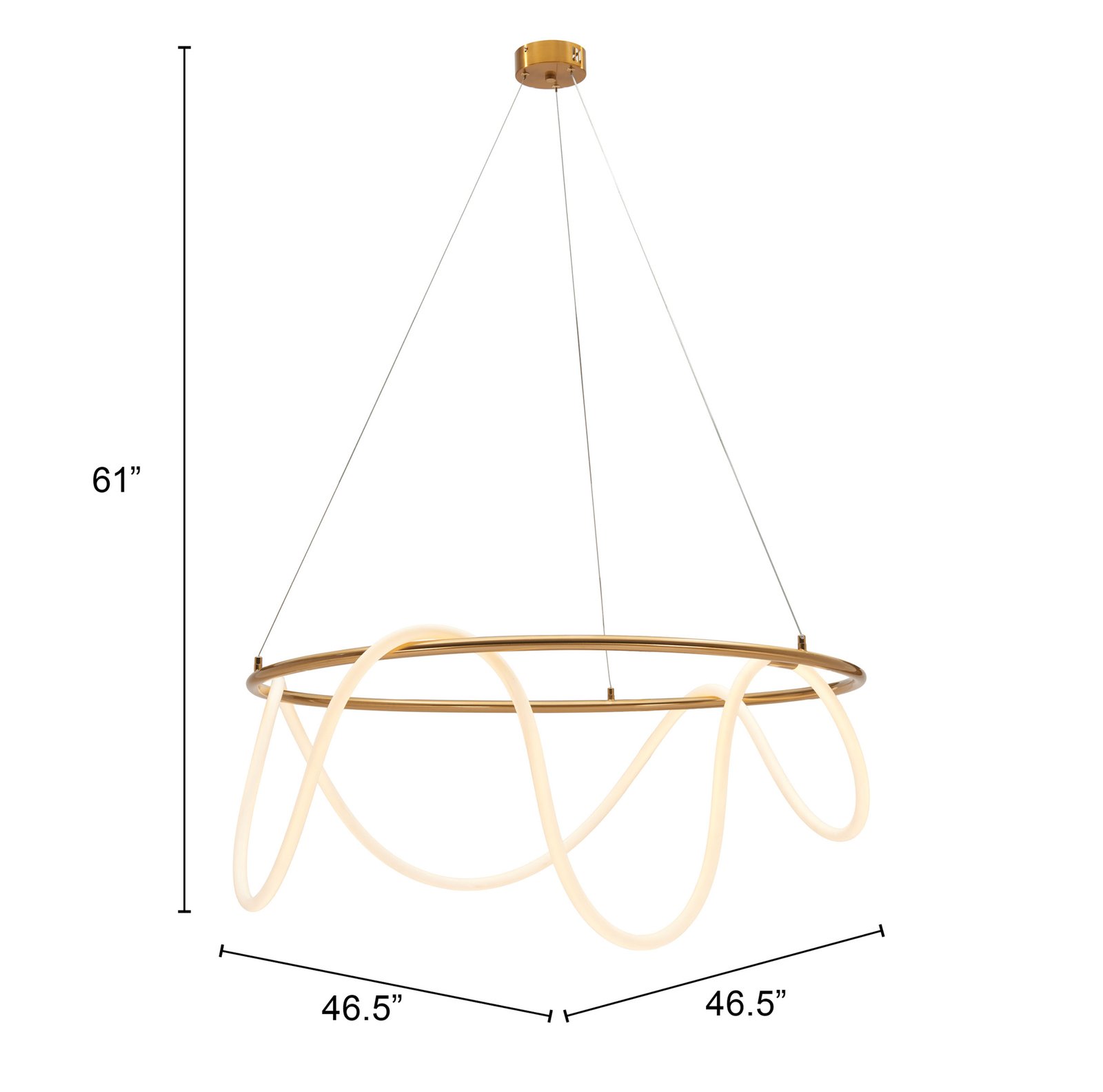 Wiber Ceiling Lamp Brass - Image 12
