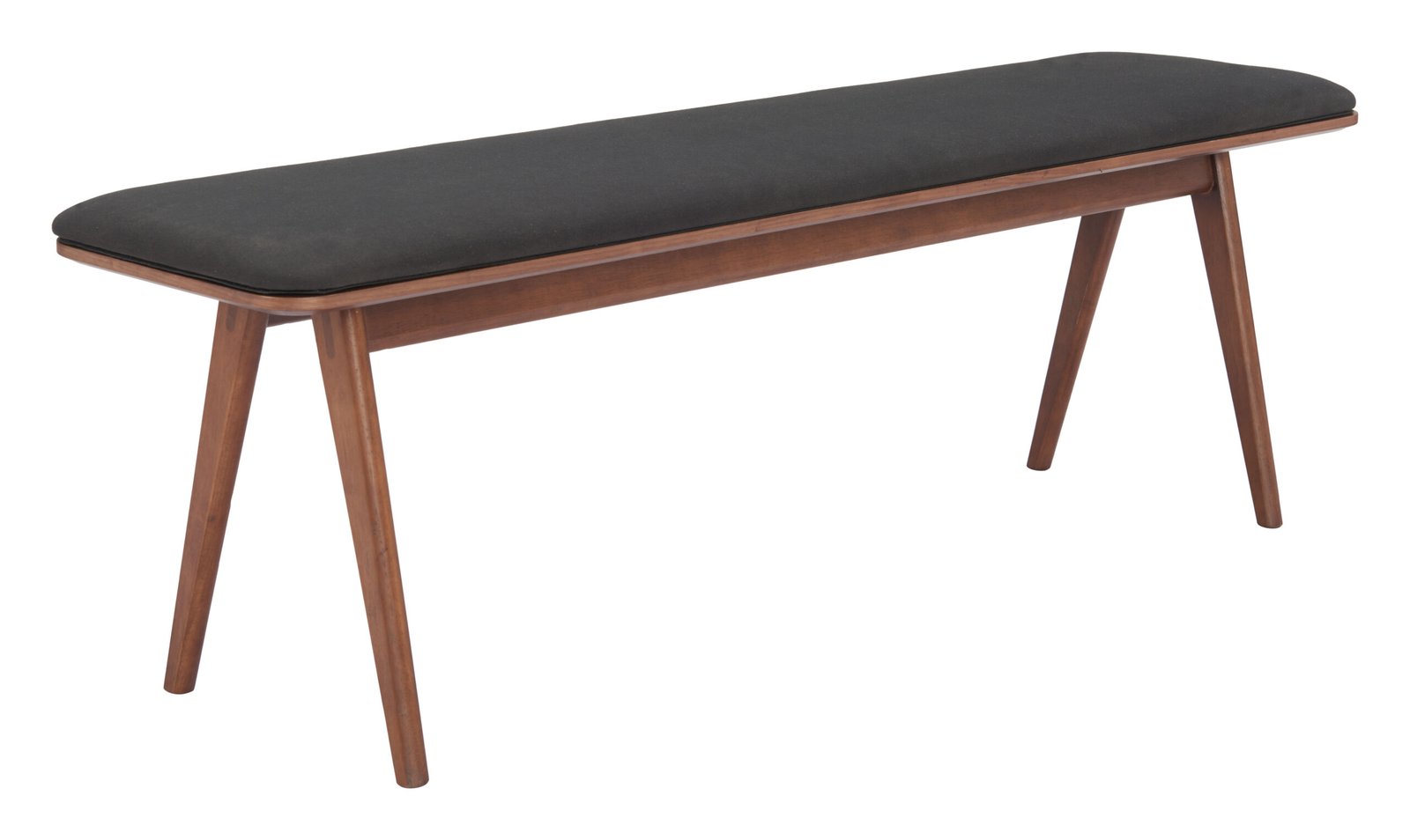 Kazwali Bench Black & Walnut - Image 6