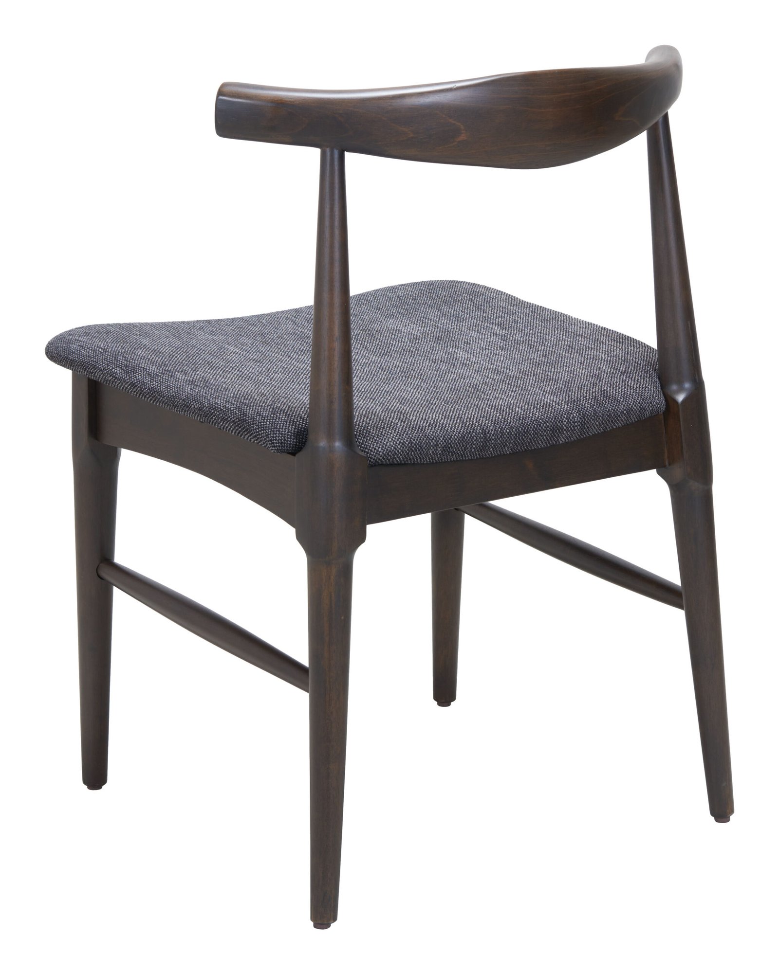 Tuzka Dining Chair (Set of 2) Gray & Espresso - Image 5