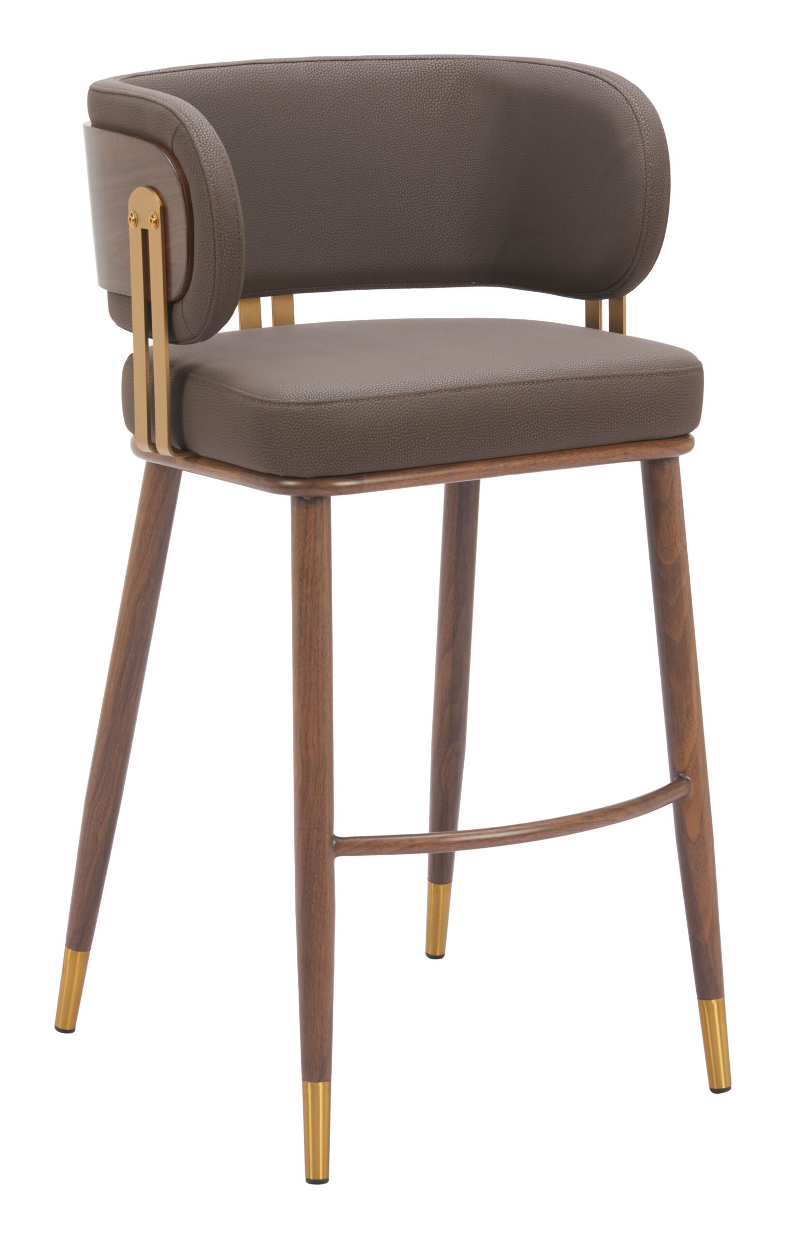 Brew Barstool Brown & Walnut - Image 8