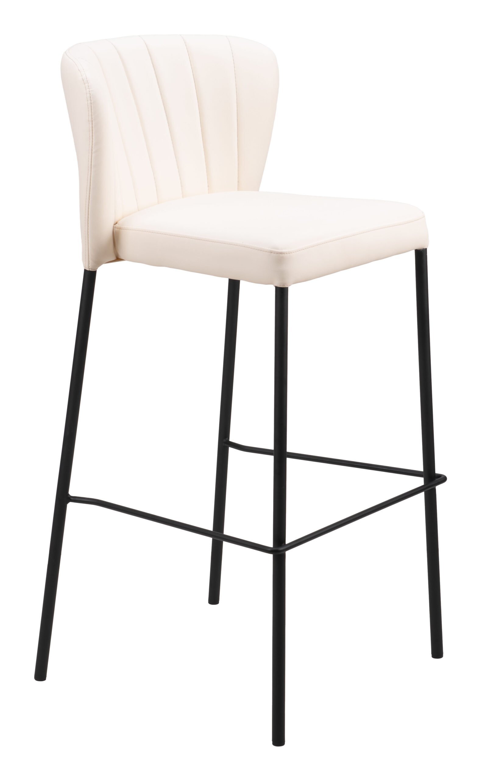 Linz Barstool (Set of 2) Cream - Image 2