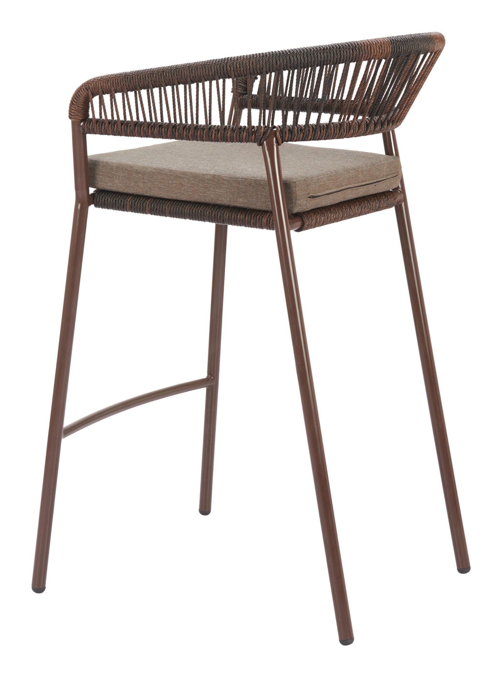 Skye Barstool (Set of 2) Brown - Image 5