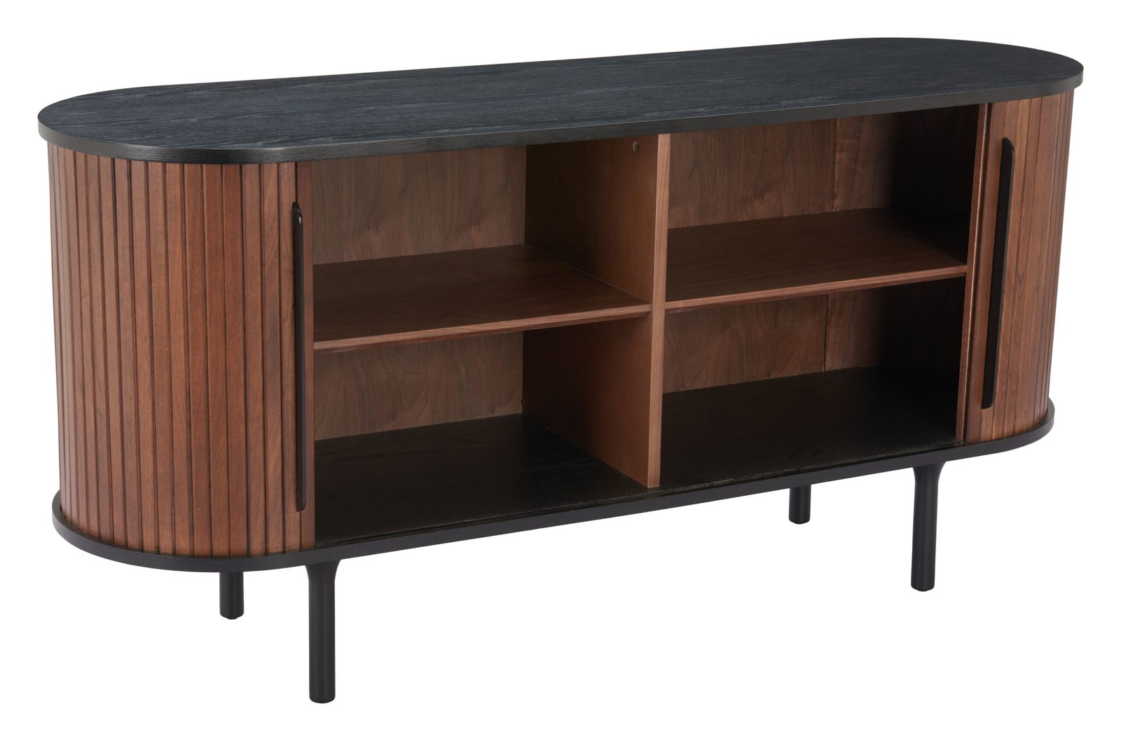 Koriana Sideboard Black & Walnut - Image 7