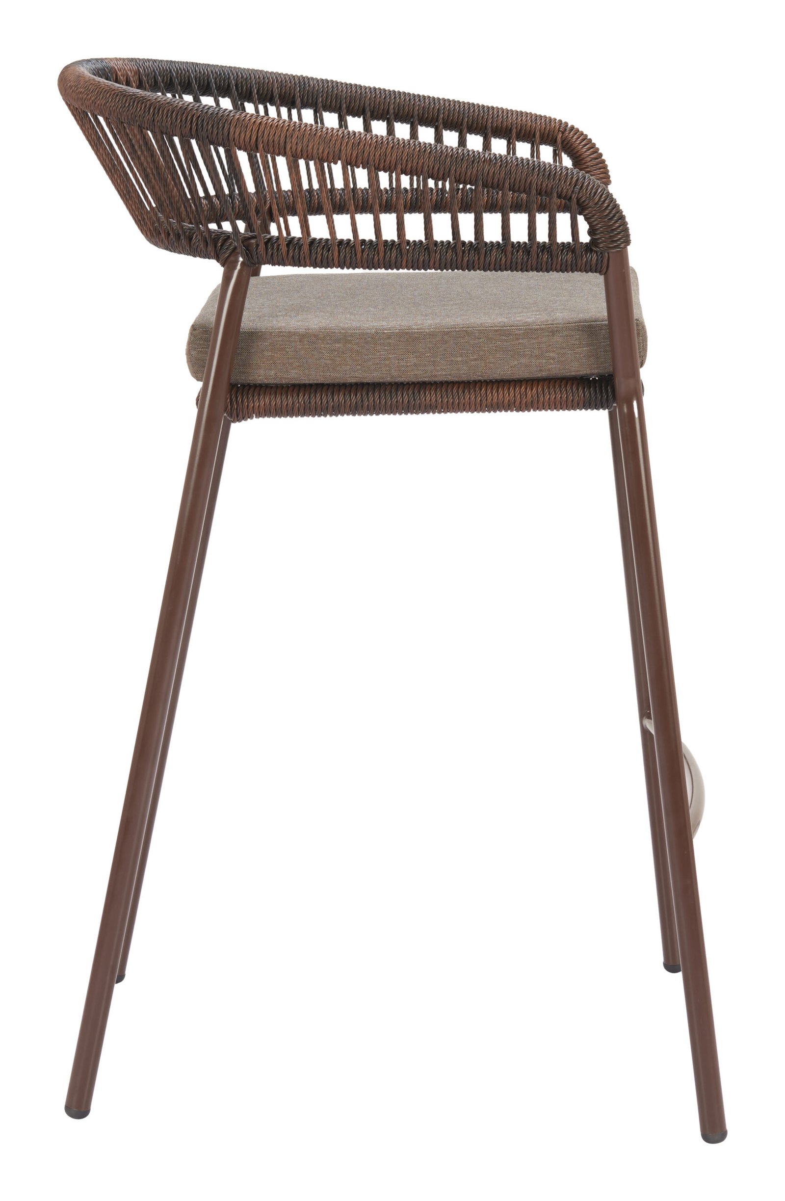 Skye Barstool (Set of 2) Brown - Image 2