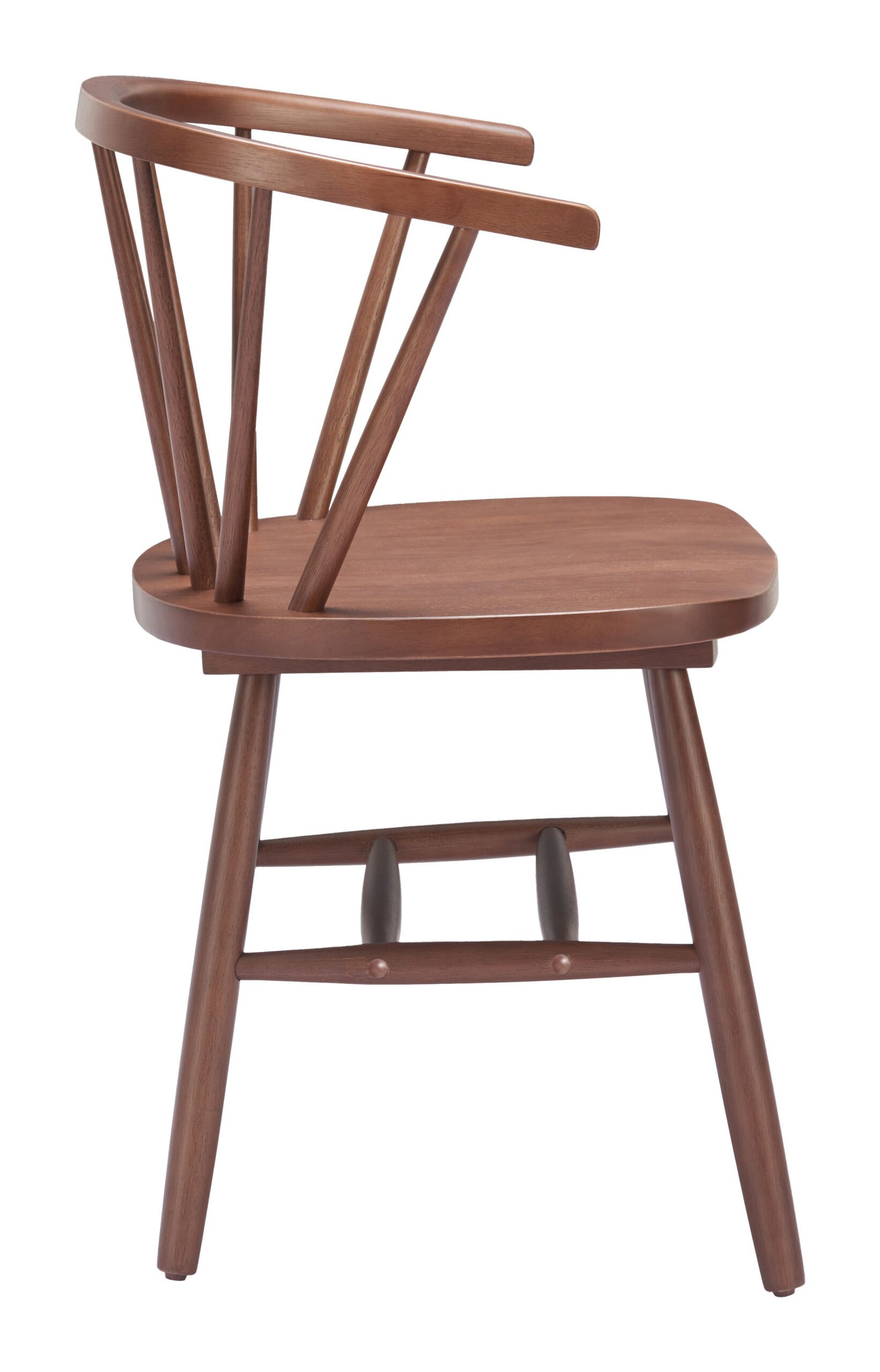 Stenger Dining Chair (Set of 2) Walnut - Image 2