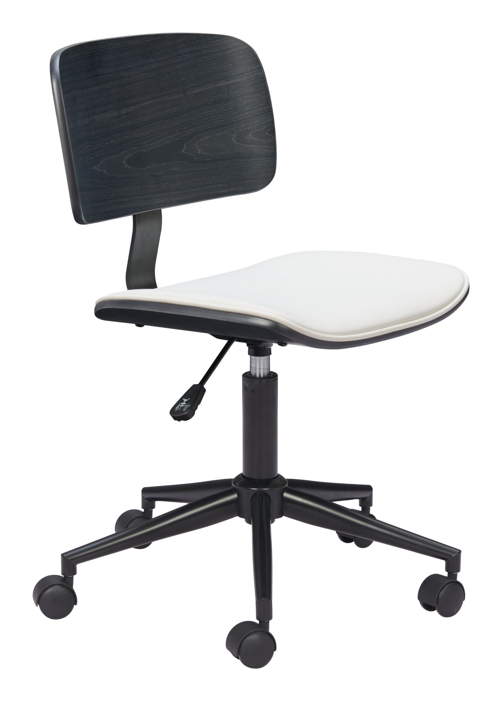 Duravel Office Chair White & Black