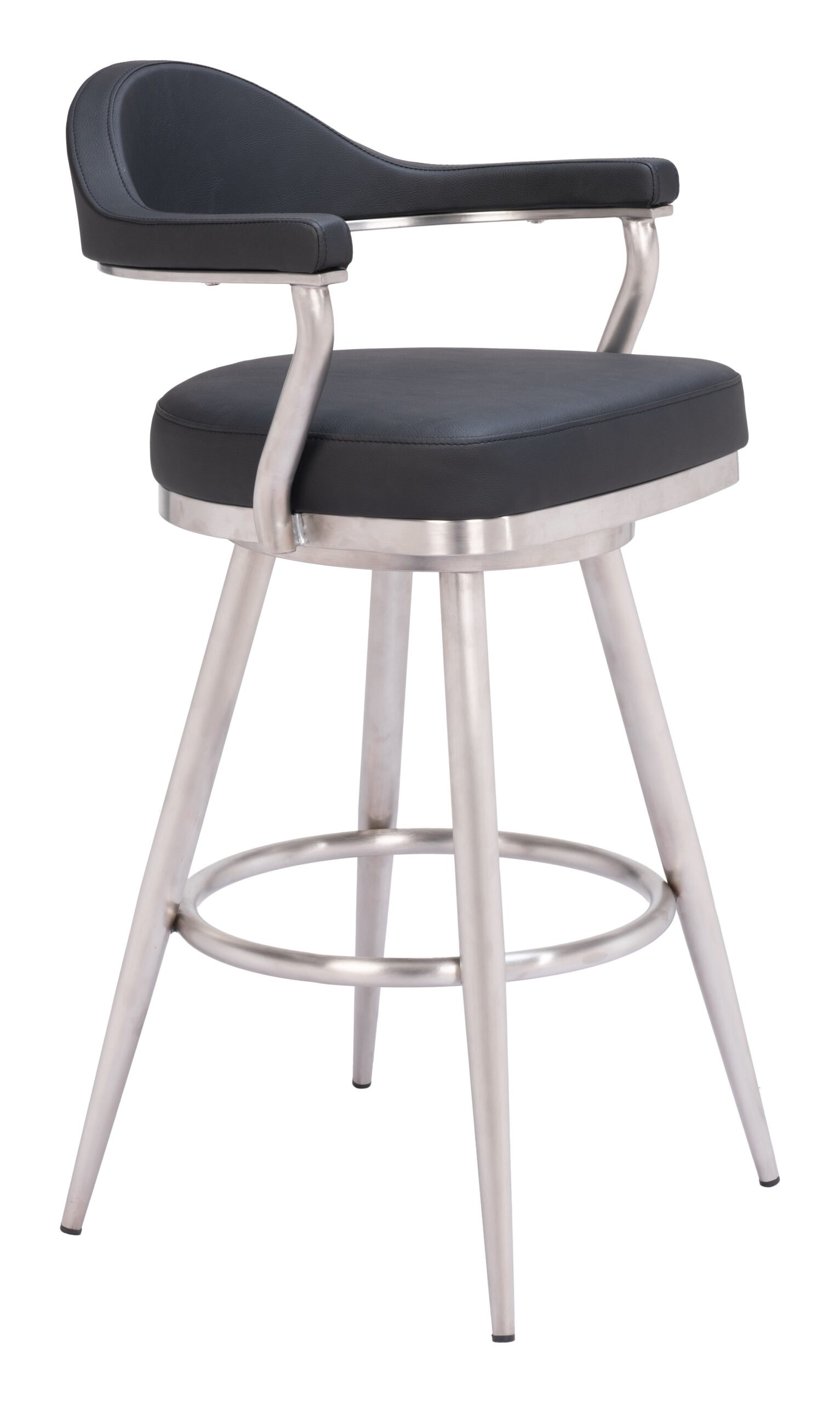 Vagur Swivel Barstool Black - Image 2
