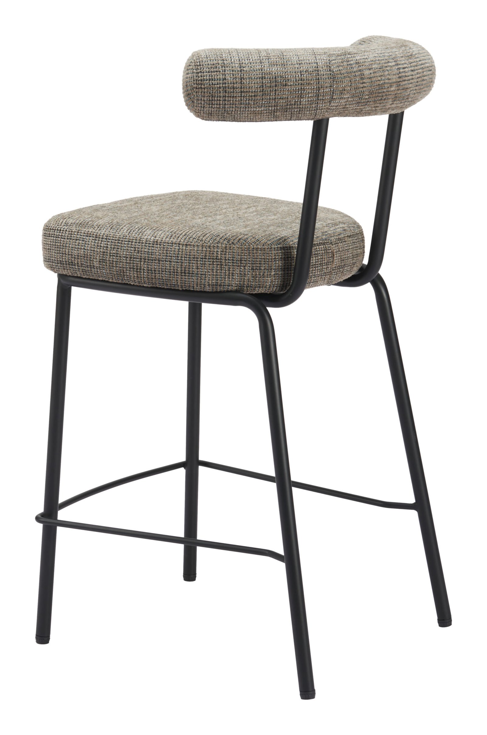 Kede Counter Stool Green Tweed - Image 5