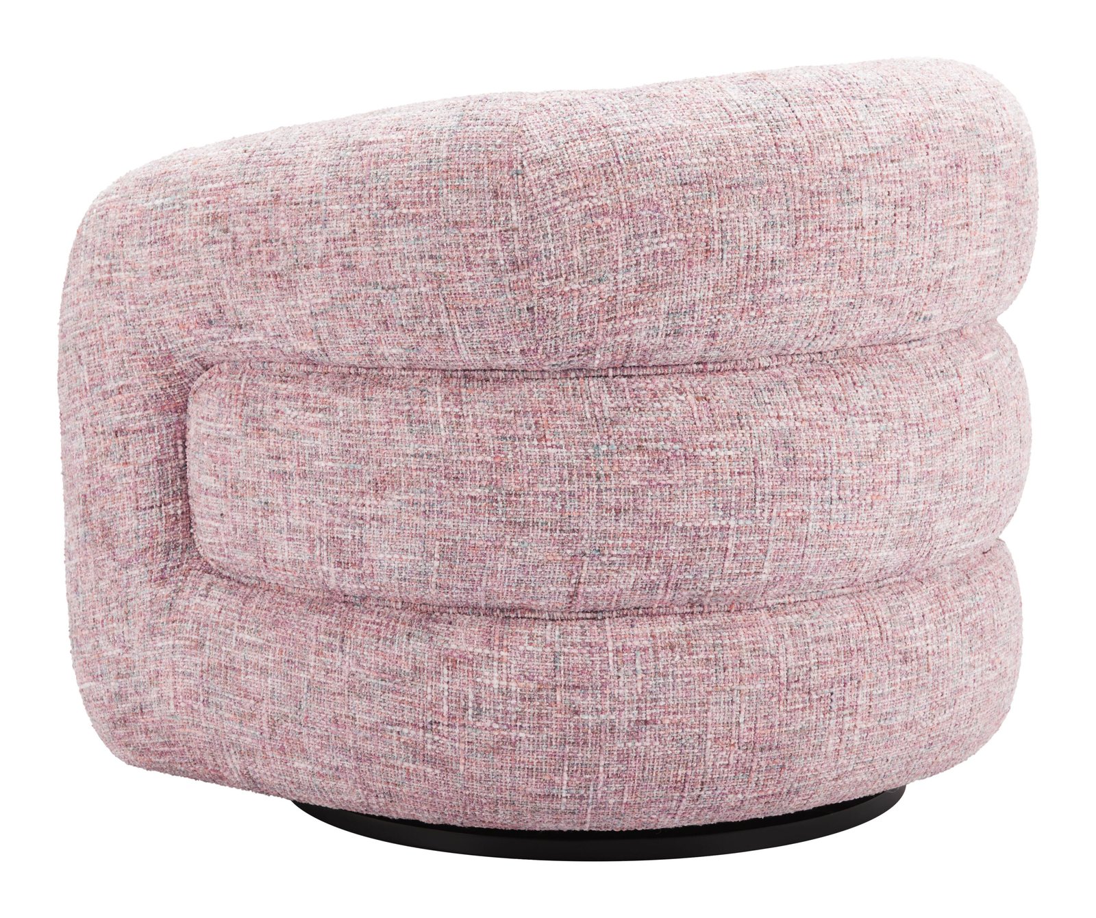 Refine Swivel Chair Pink Tweed - Image 5