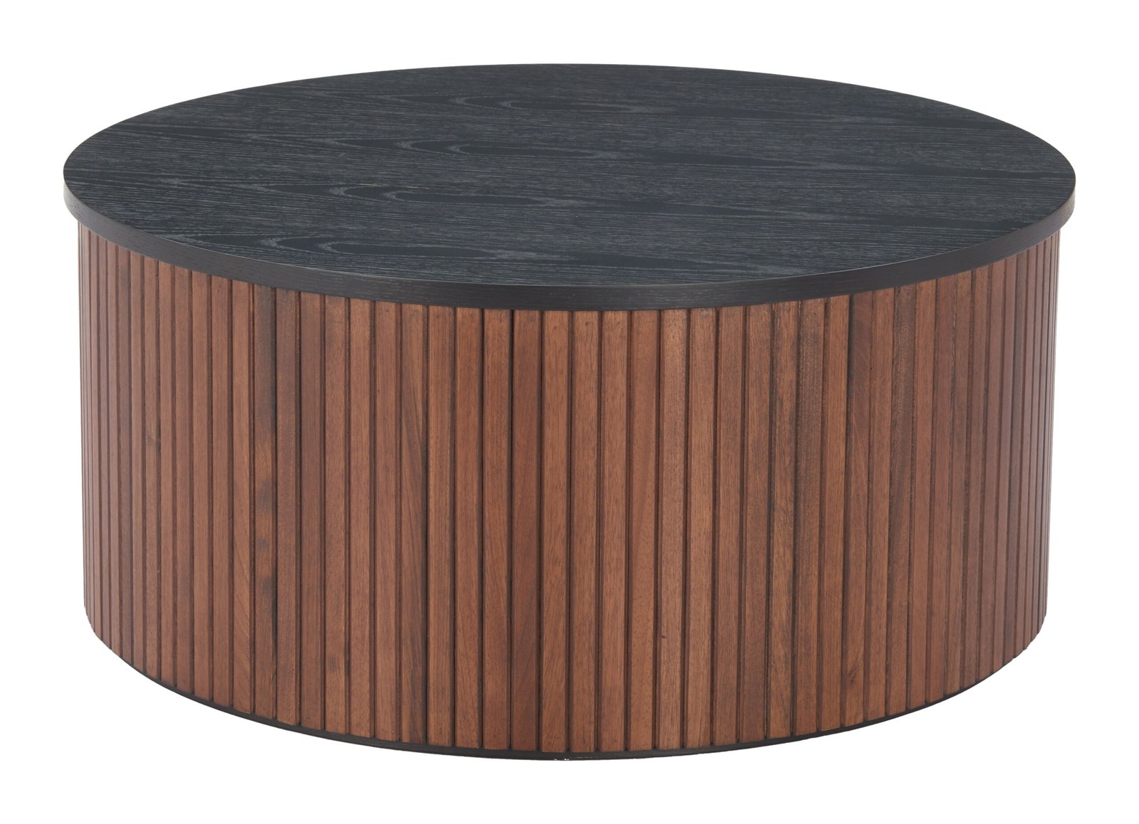 Nejaus Coffee Table Black & Walnut - Image 4