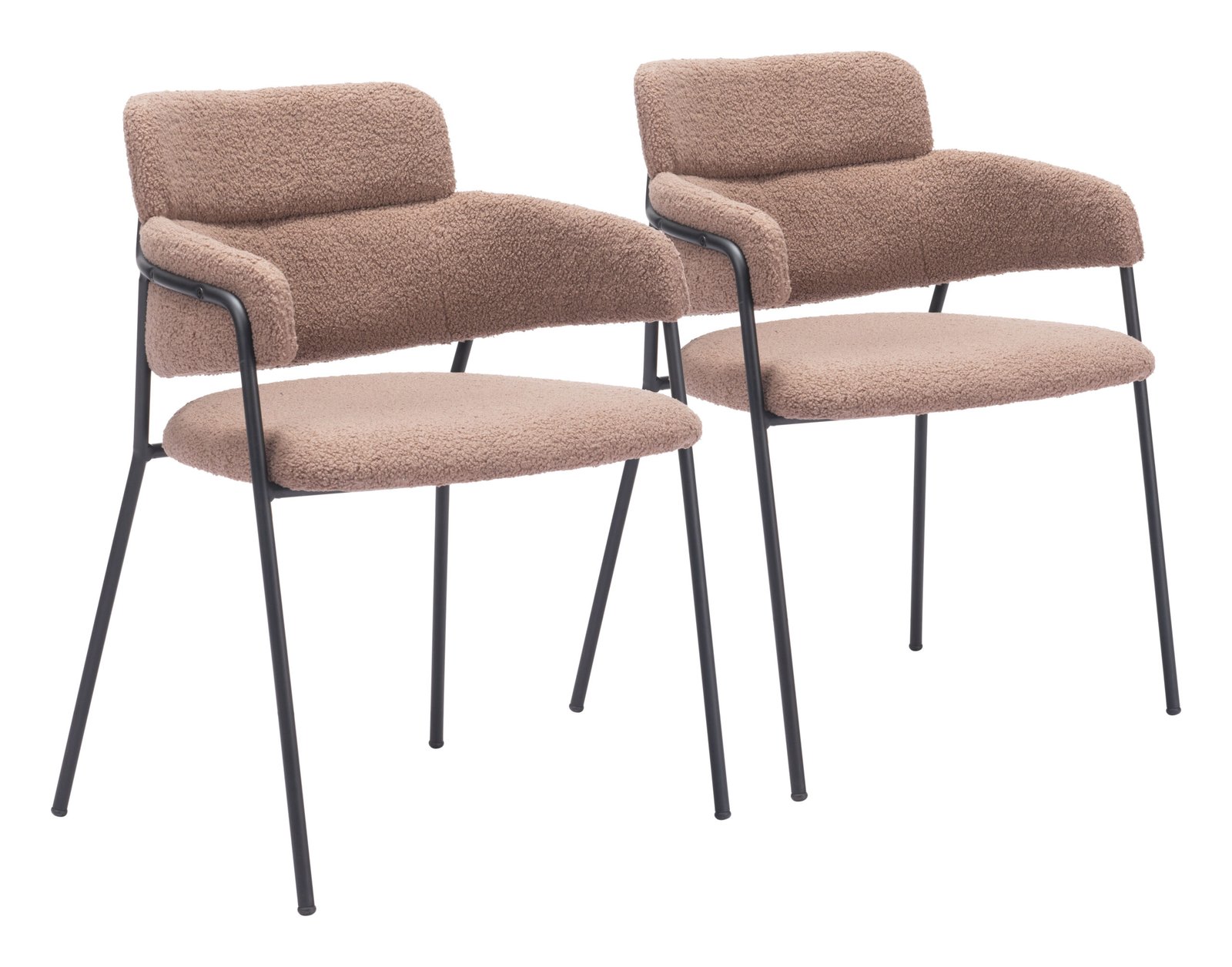 Marcel Dining Chair (Set of 2) Brown - Image 14