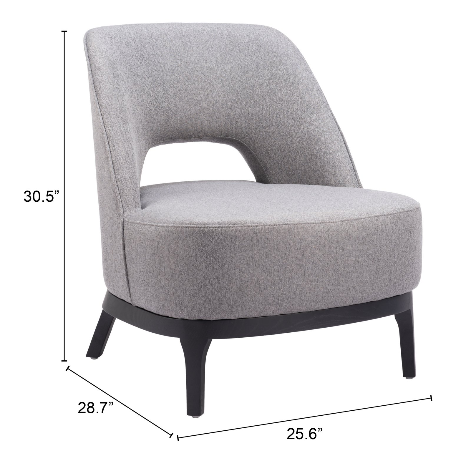 Mistley Accent Chair Gray - Image 10