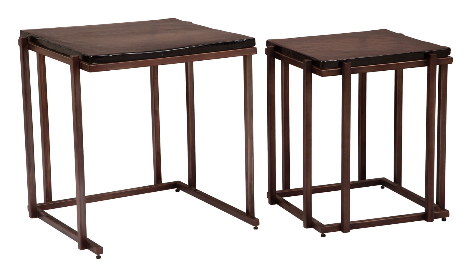Shimai Nesting Tables (2-Piece) Bronze - Image 3