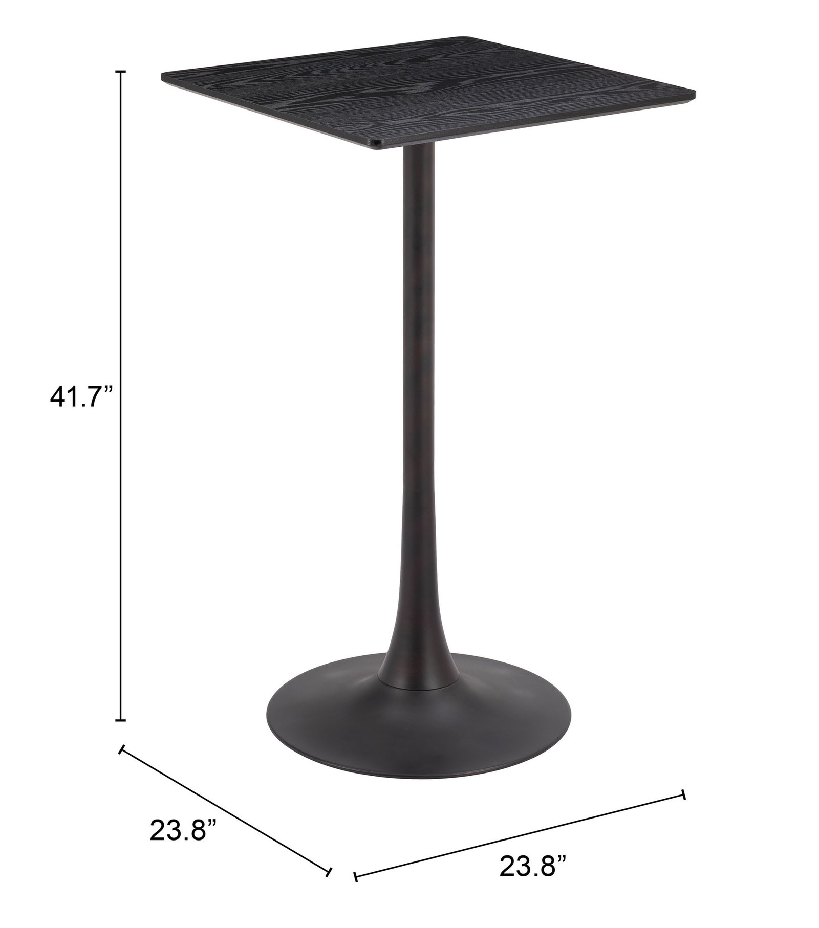 Valleta Bar Table Black - Image 6
