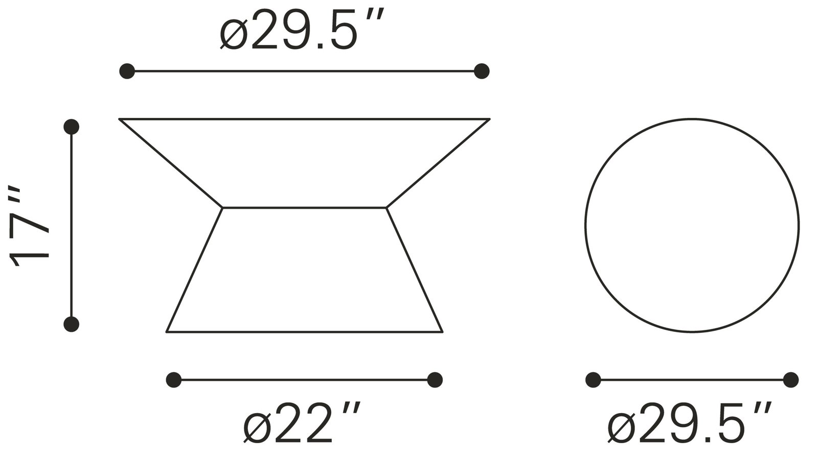 Electron Coffee Table Gold - Image 8