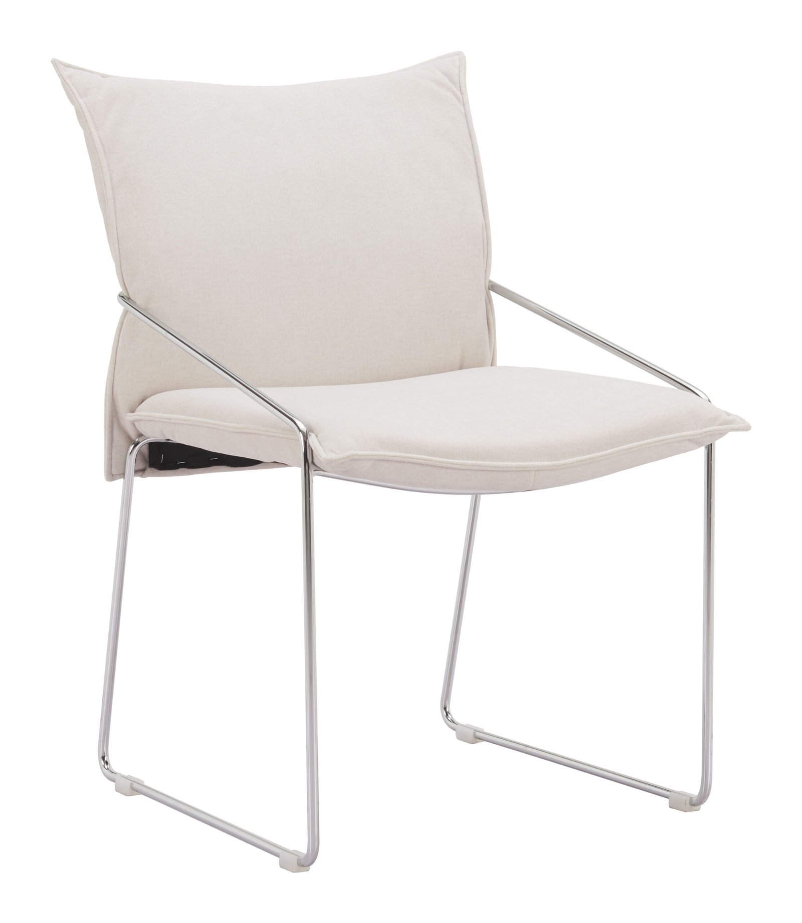 Pola Dining Chair (Set of 2) White - Image 6