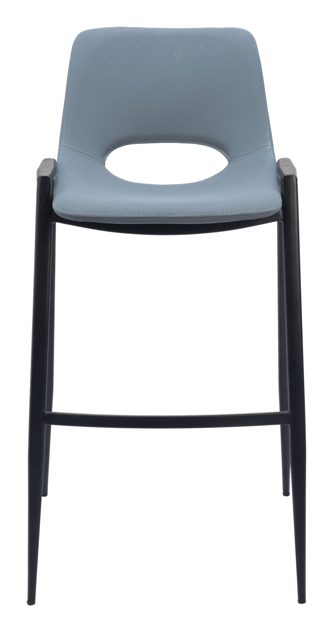 Desi Barstool (Set of 2) Azure Gray - Image 4