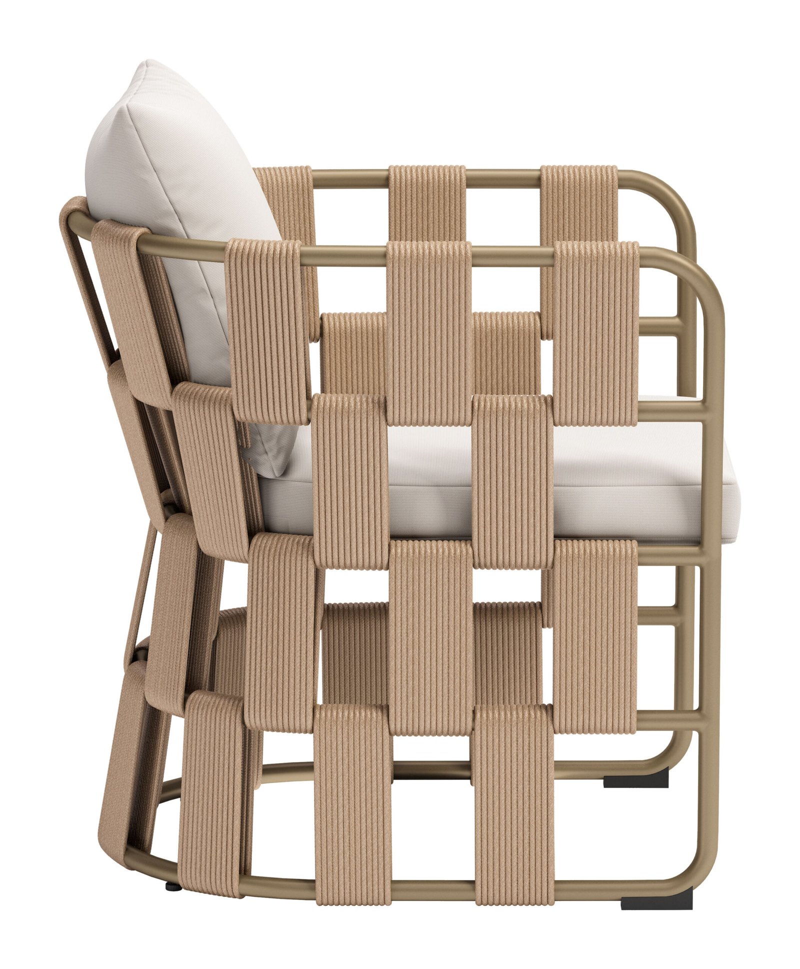 Quadrat Dining Chair White - Image 4