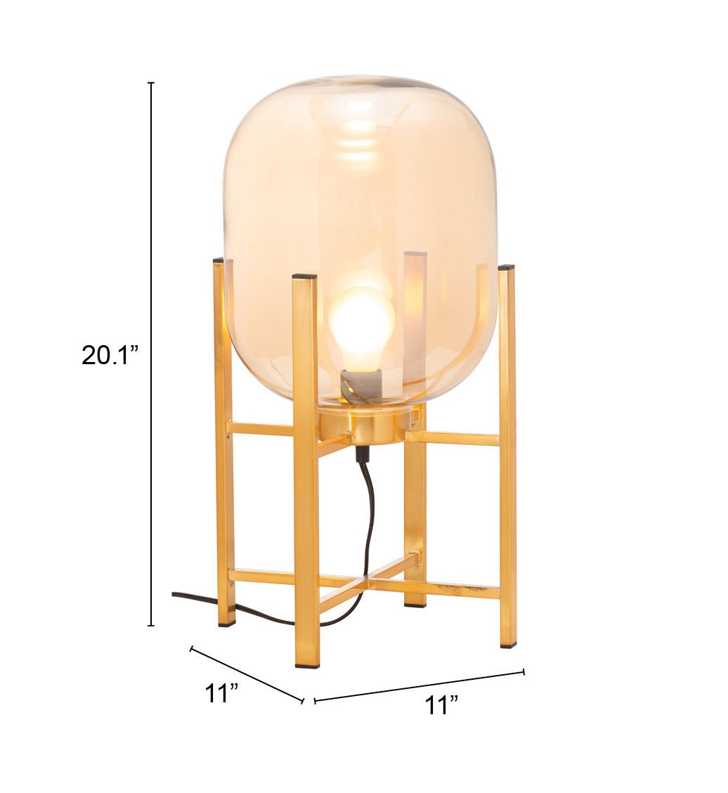 Wonderwall Table Lamp Gold - Image 8