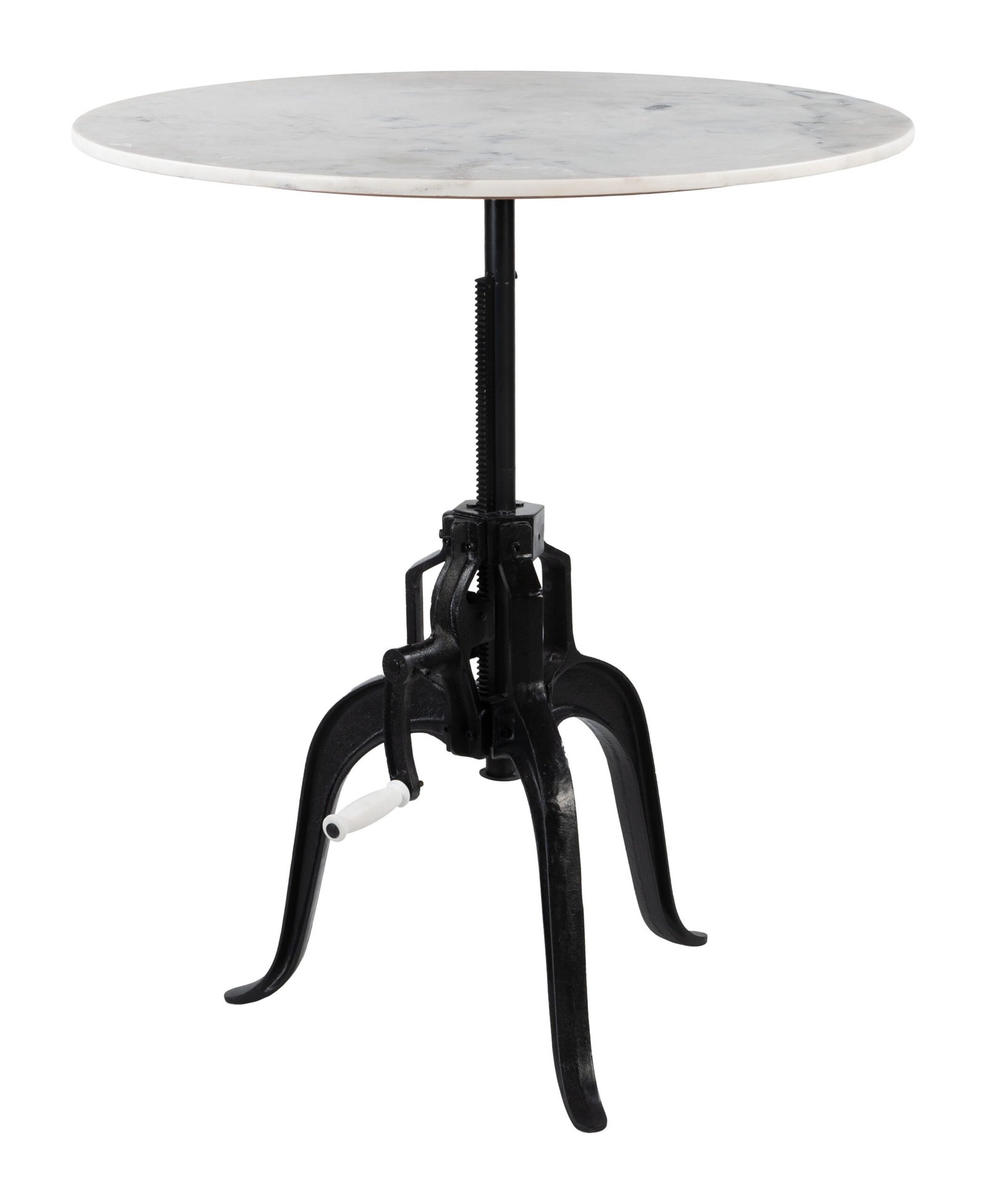 Mufid Bistro Table White & Black - Image 4