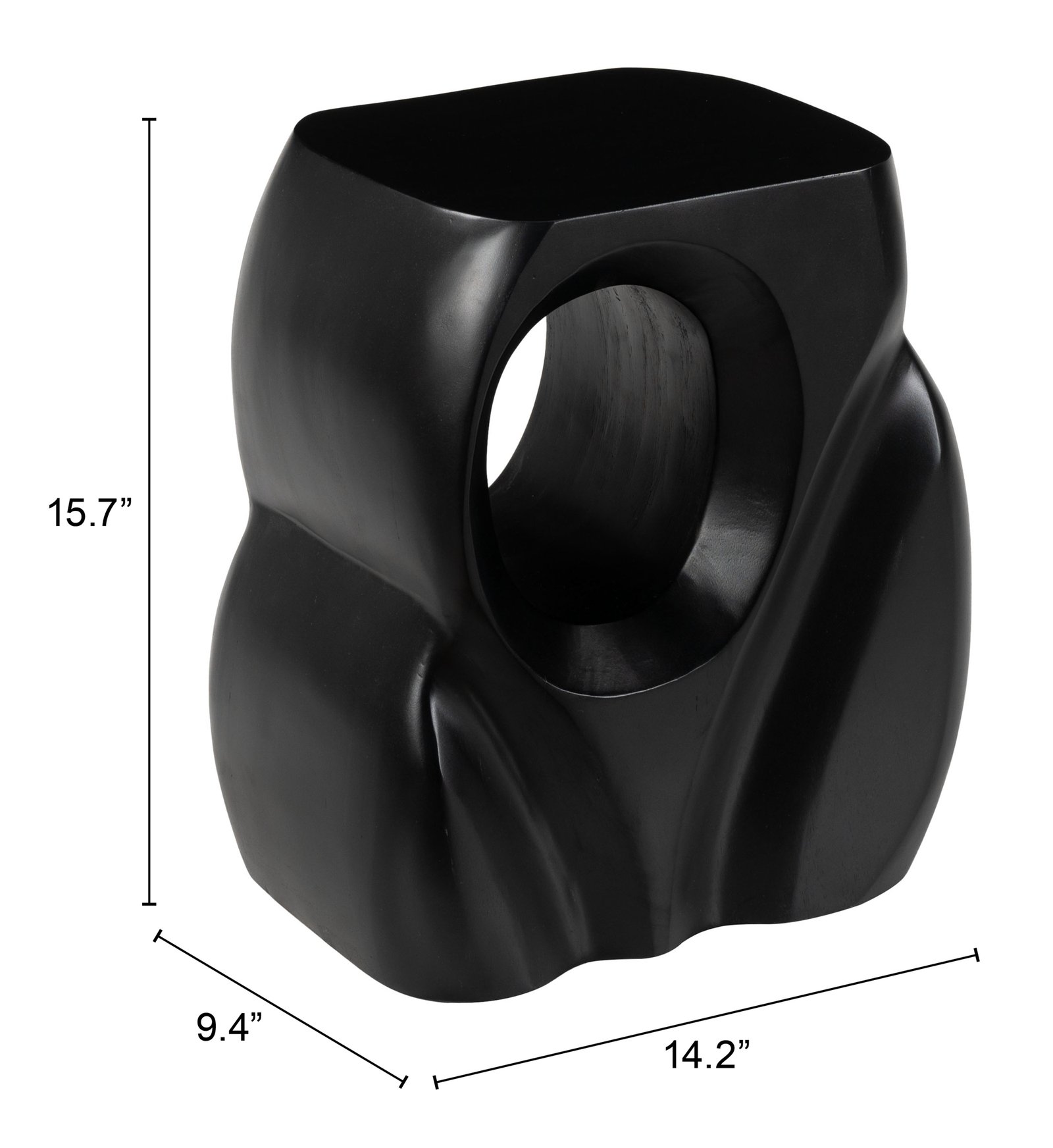 Trung Side Table Black - Image 7