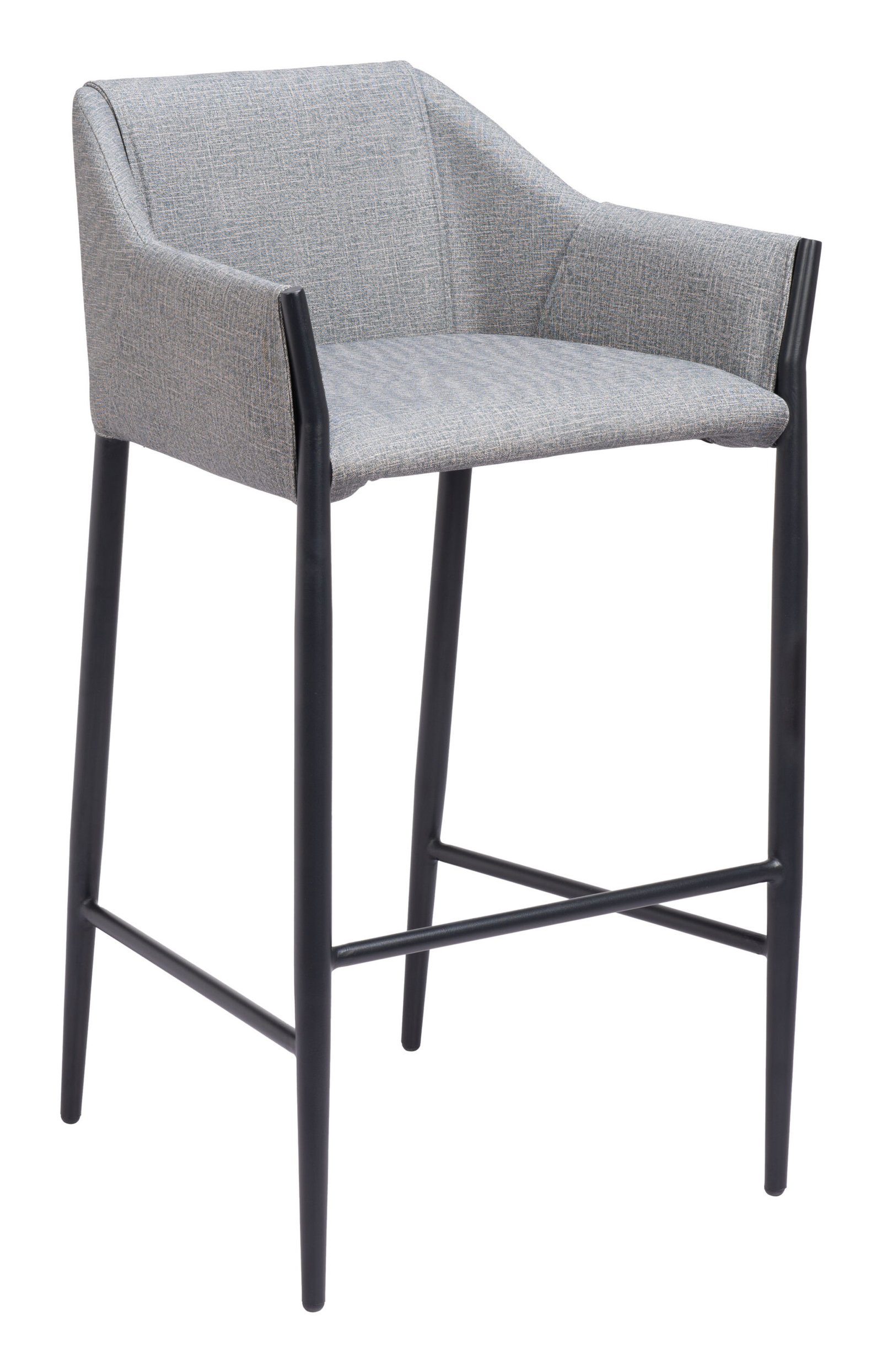 Andover Barstool Slate Gray - Image 3