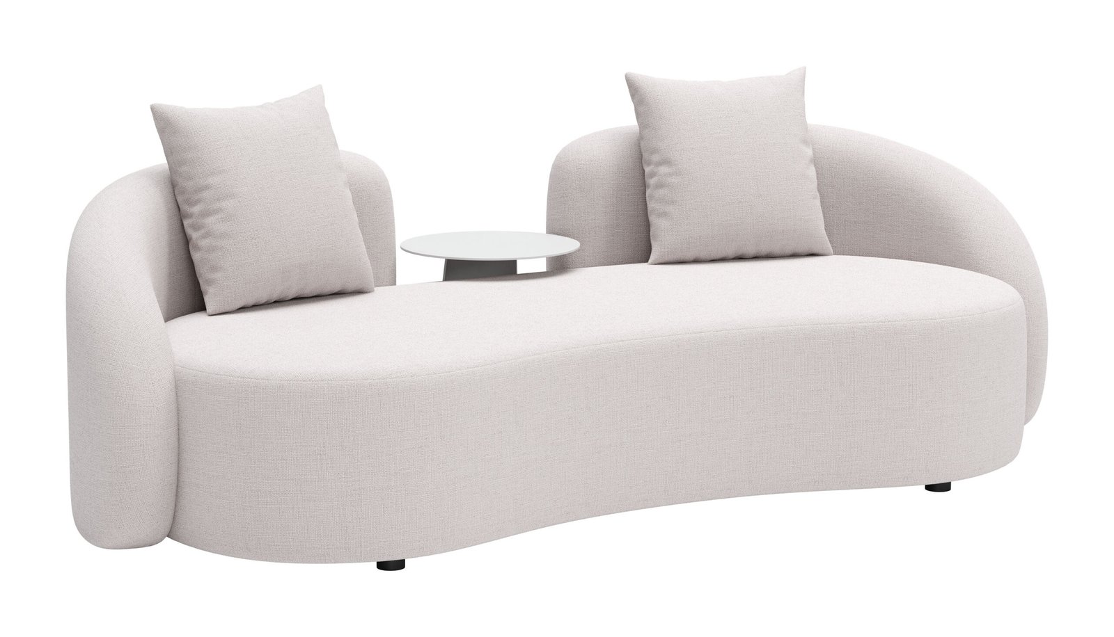 Sunny Isles Loveseat Beige - Image 12