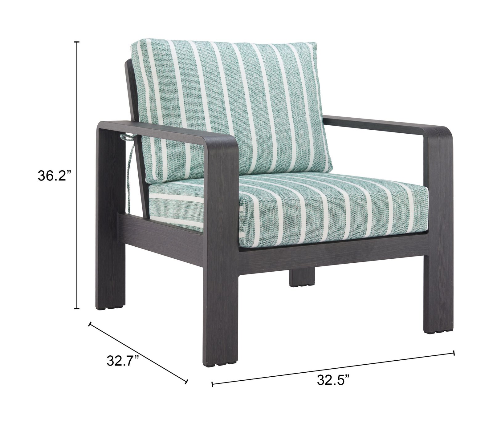 Rolig Armchair Green - Image 11