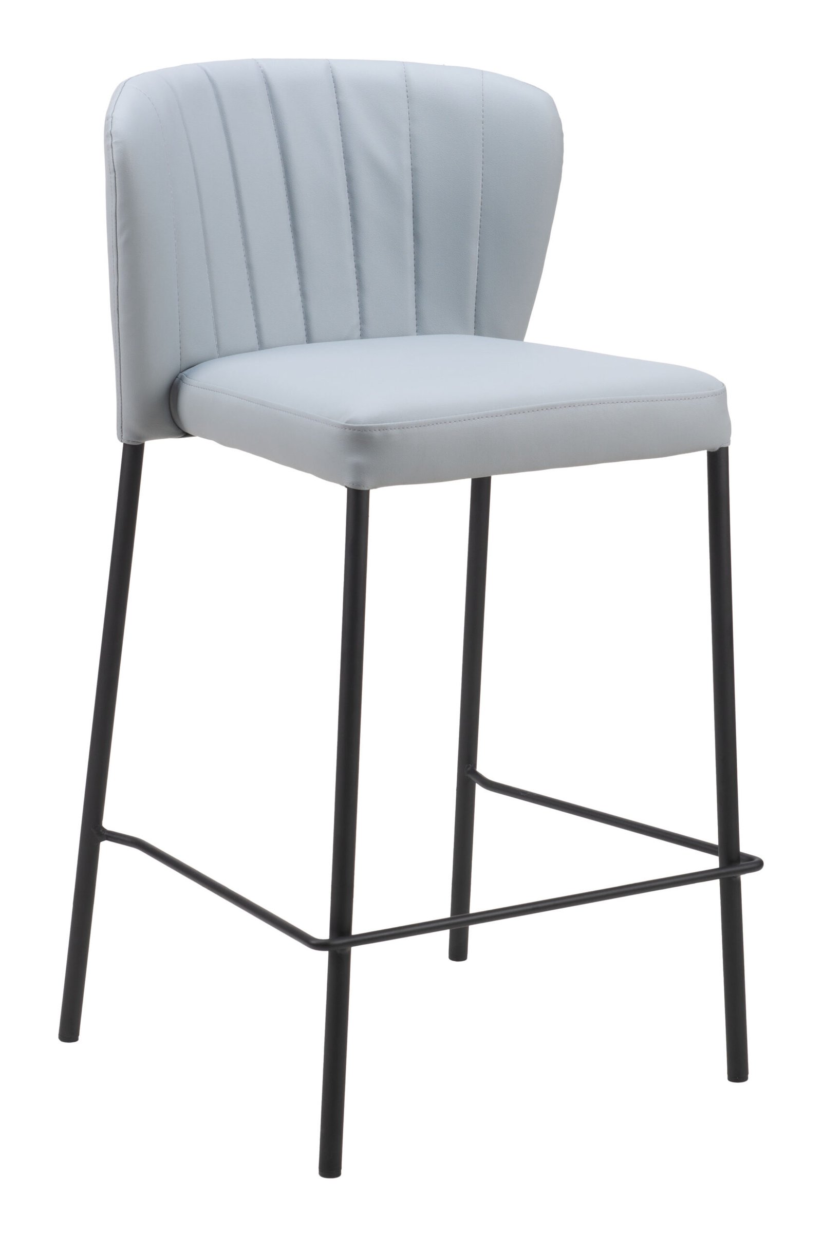 Linz Counter Stool (Set of 2) Gray - Image 6