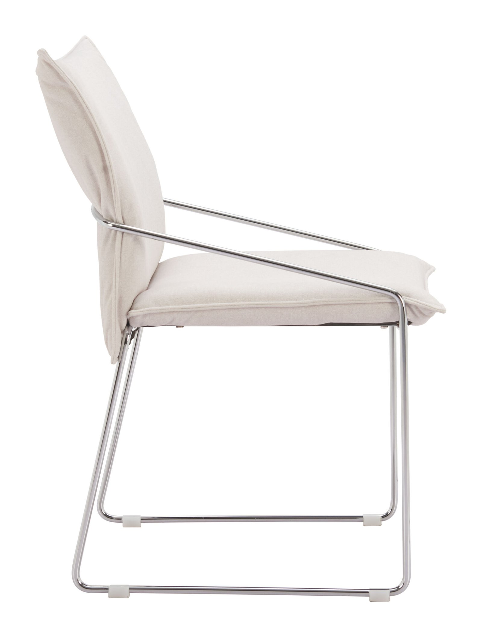 Pola Dining Chair (Set of 2) White - Image 2