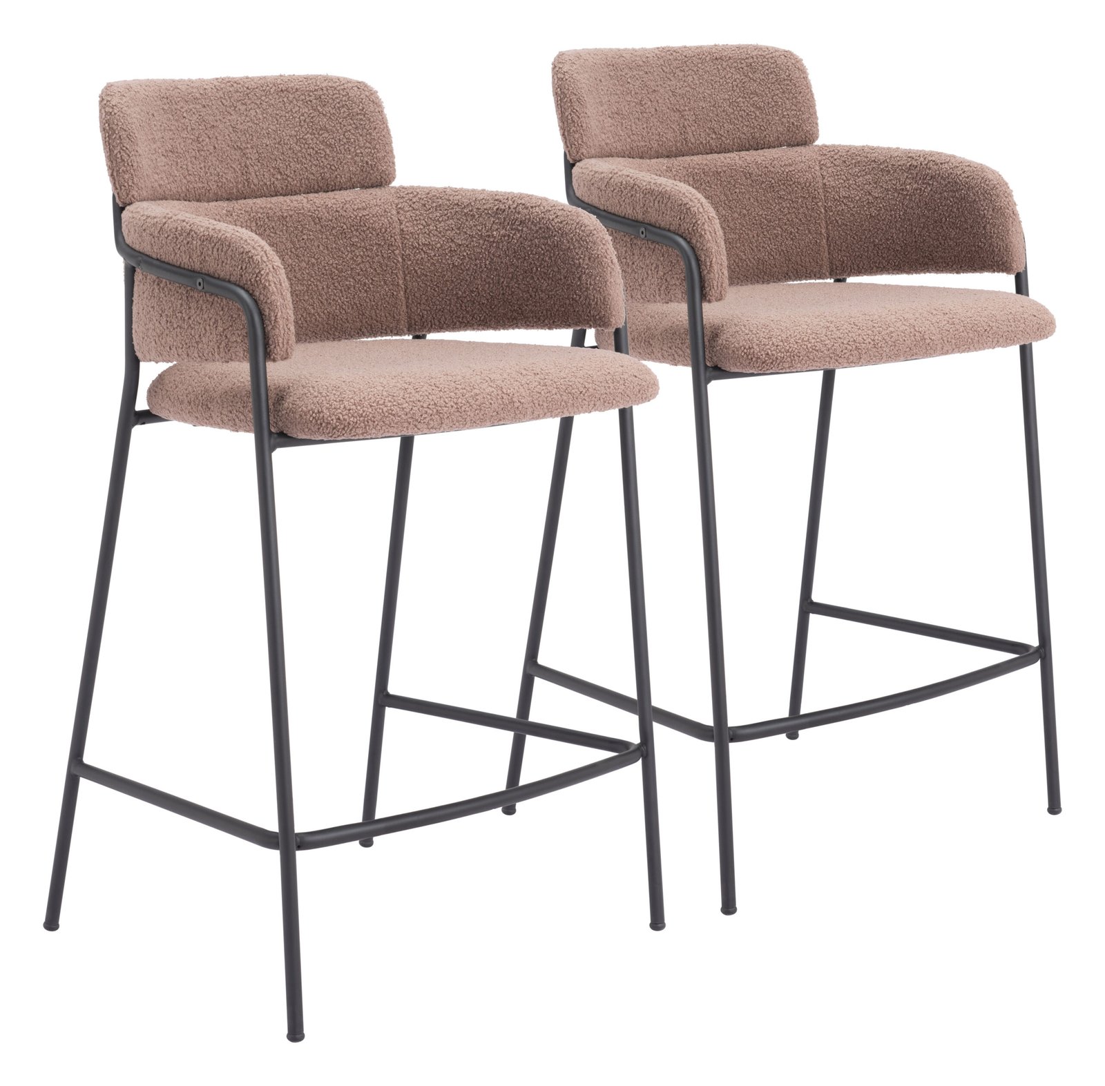 Marcel Counter Stool (Set of 2) Brown - Image 10