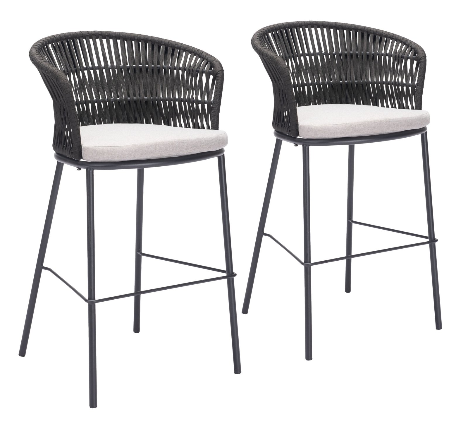 Freycinet Barstool (Set of 2) Black - Image 12