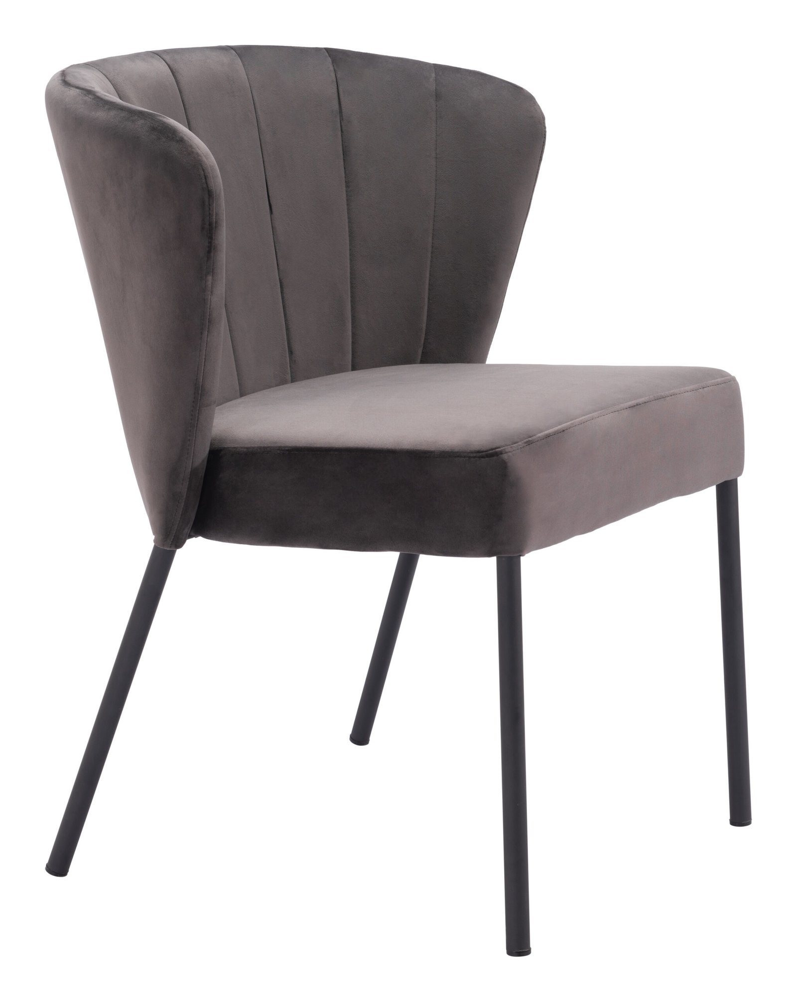 Aimee Dining Chair (Set of 2) Gray - Image 3