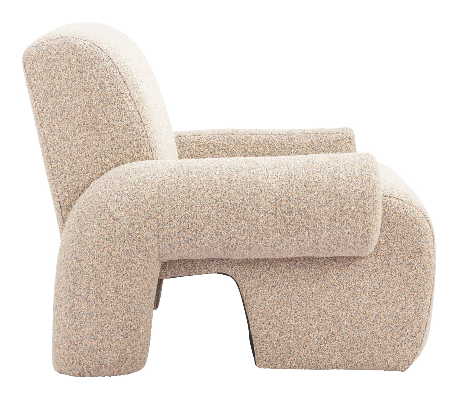 Rura Accent Chair Heathered Beige - Image 2