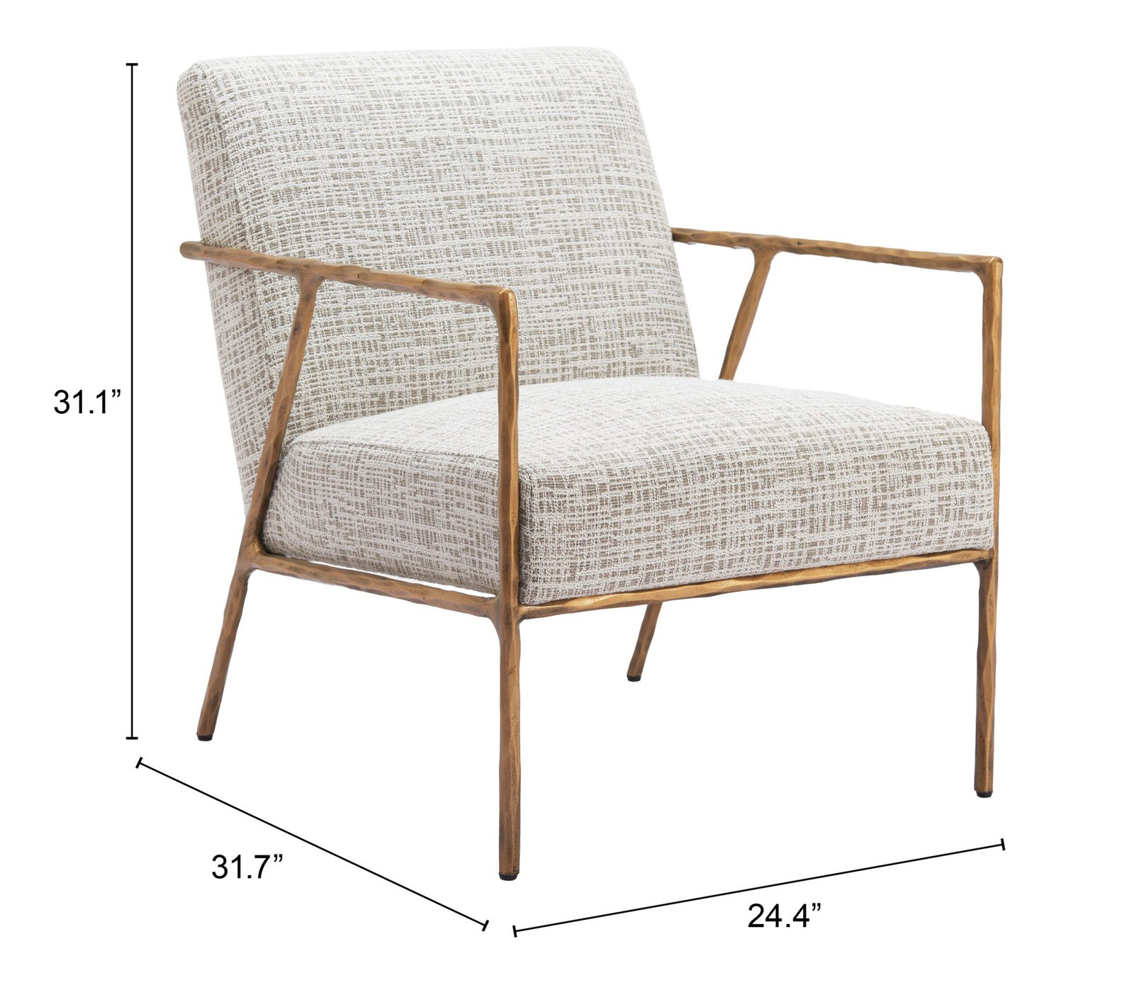 Norrebro Accent Chair Beige Frost - Image 10