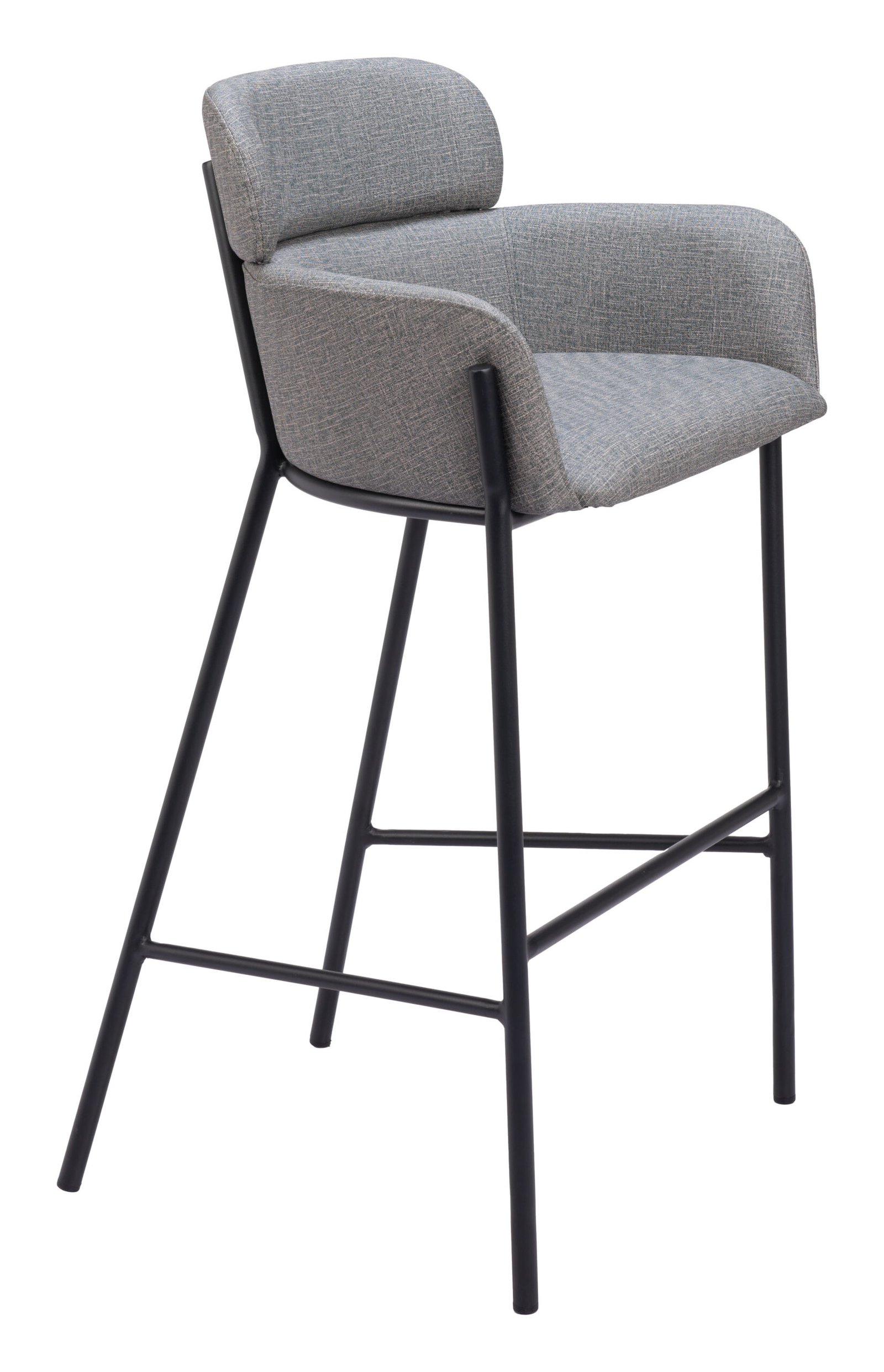 Bremor Barstool Slate Gray - Image 7