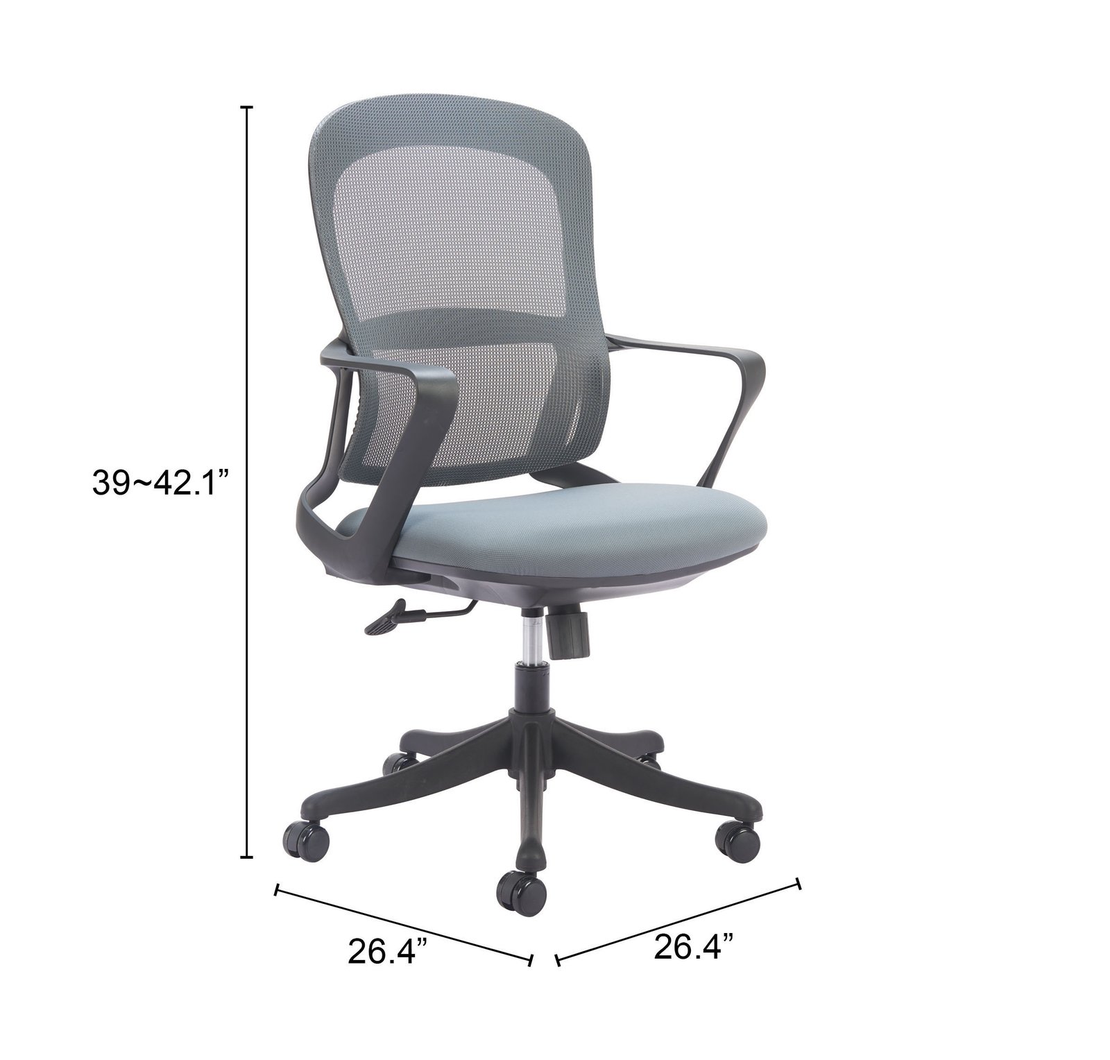 Delo Office Chair Gray - Image 8