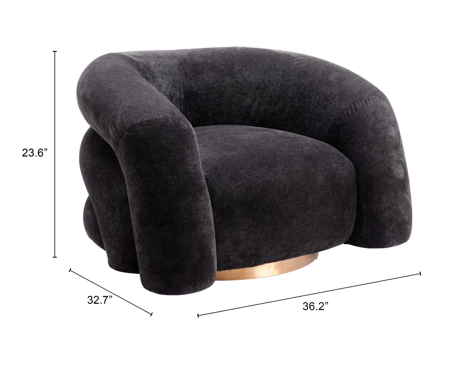 Havn Accent Chair Black - Image 9