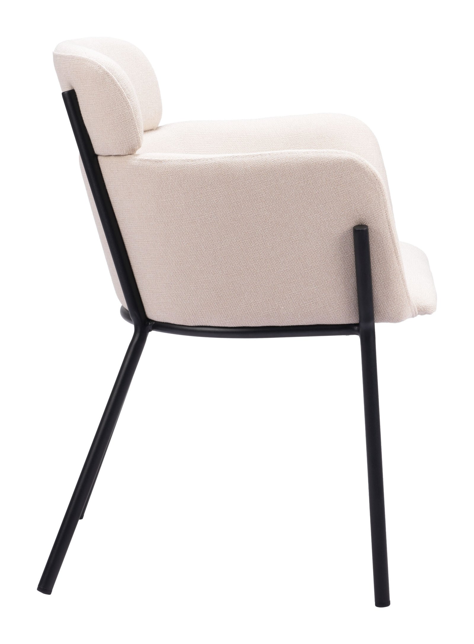 Bremor Dining Chair (Set of 2) Beige - Image 2