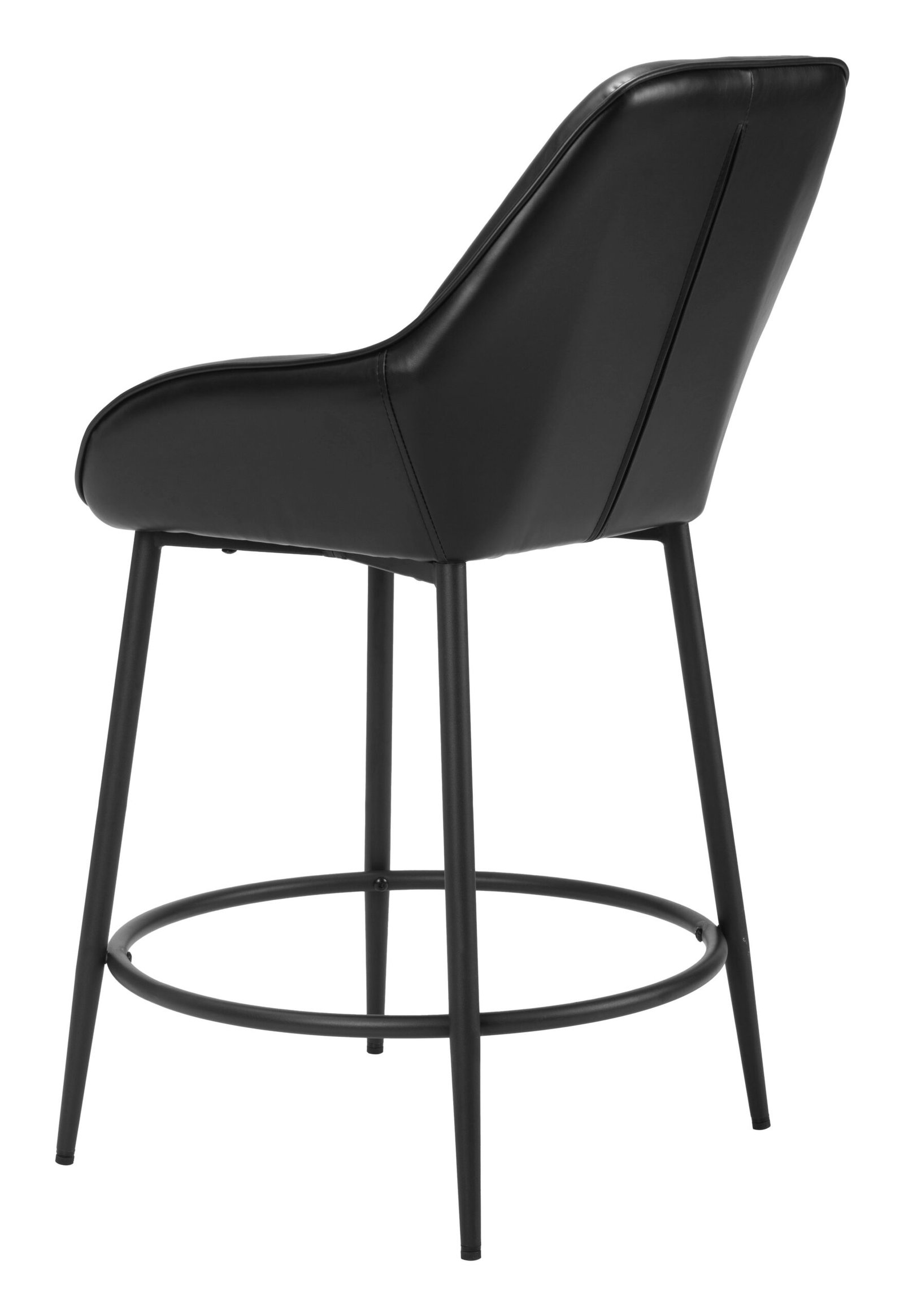Vila Counter Stool (Set of 2) Black - Image 5