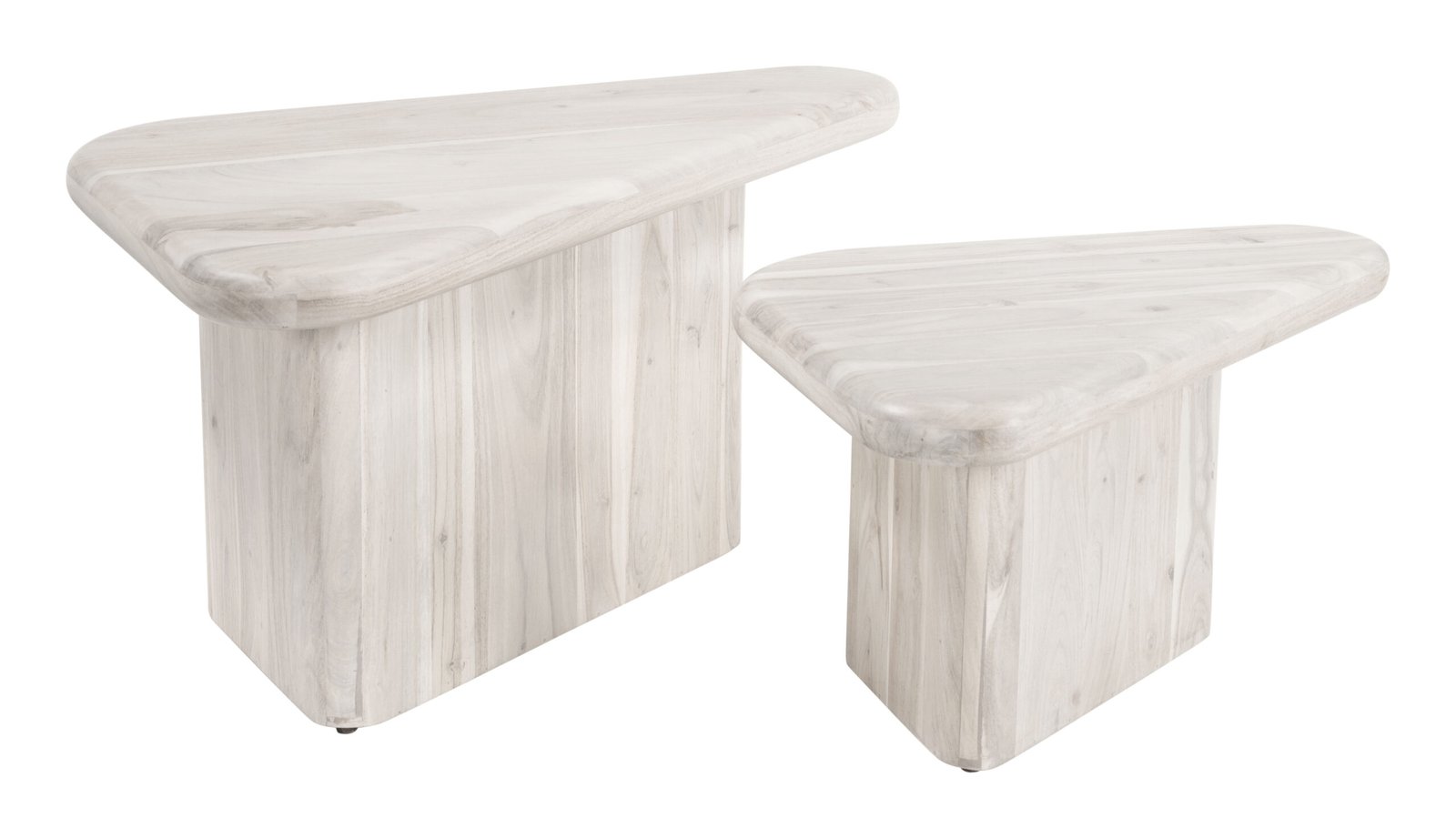 Navidic Coffee Table Set (2-Piece) Whitewashed - Image 2