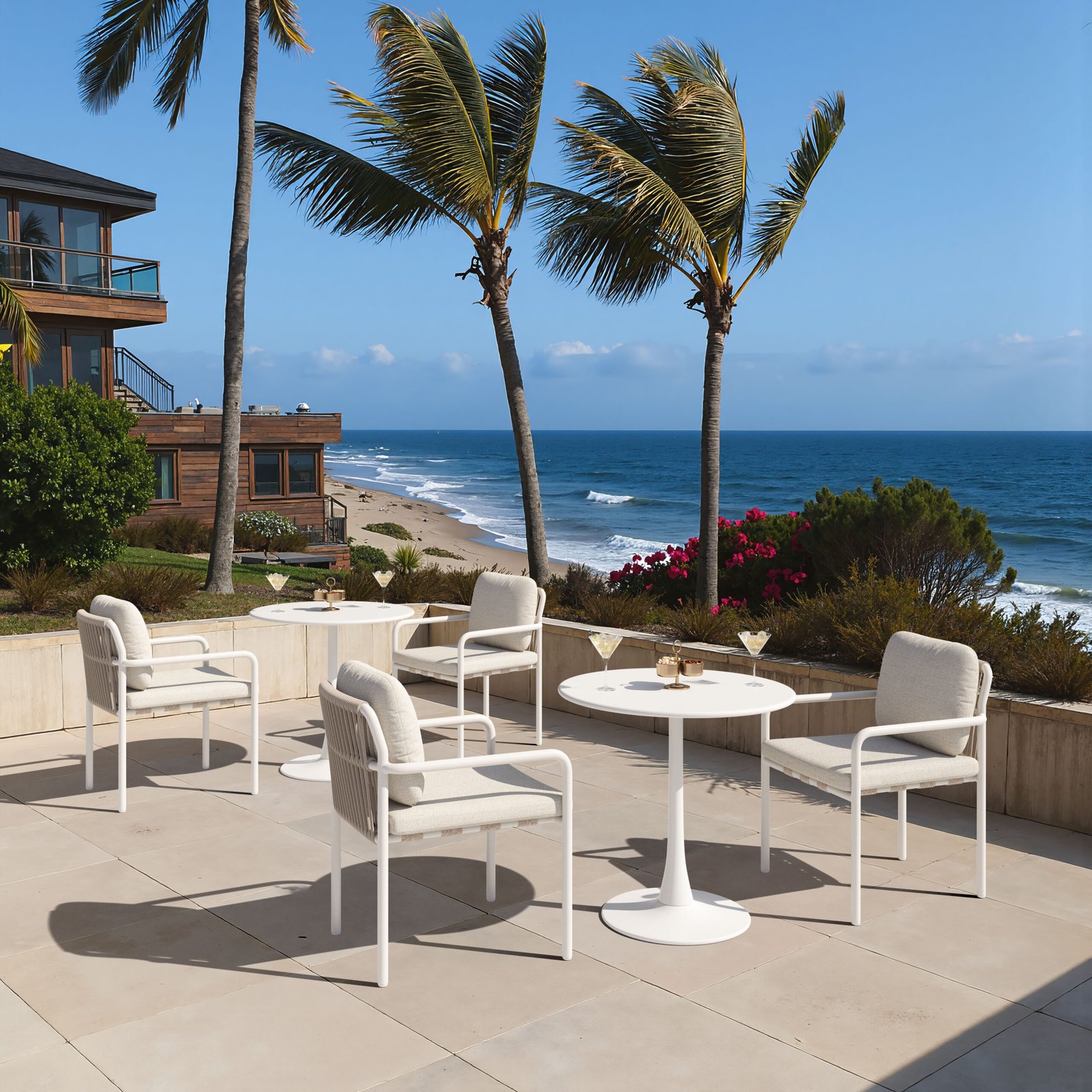 Aite Dining Chair (Set of 2) Beige - Image 3