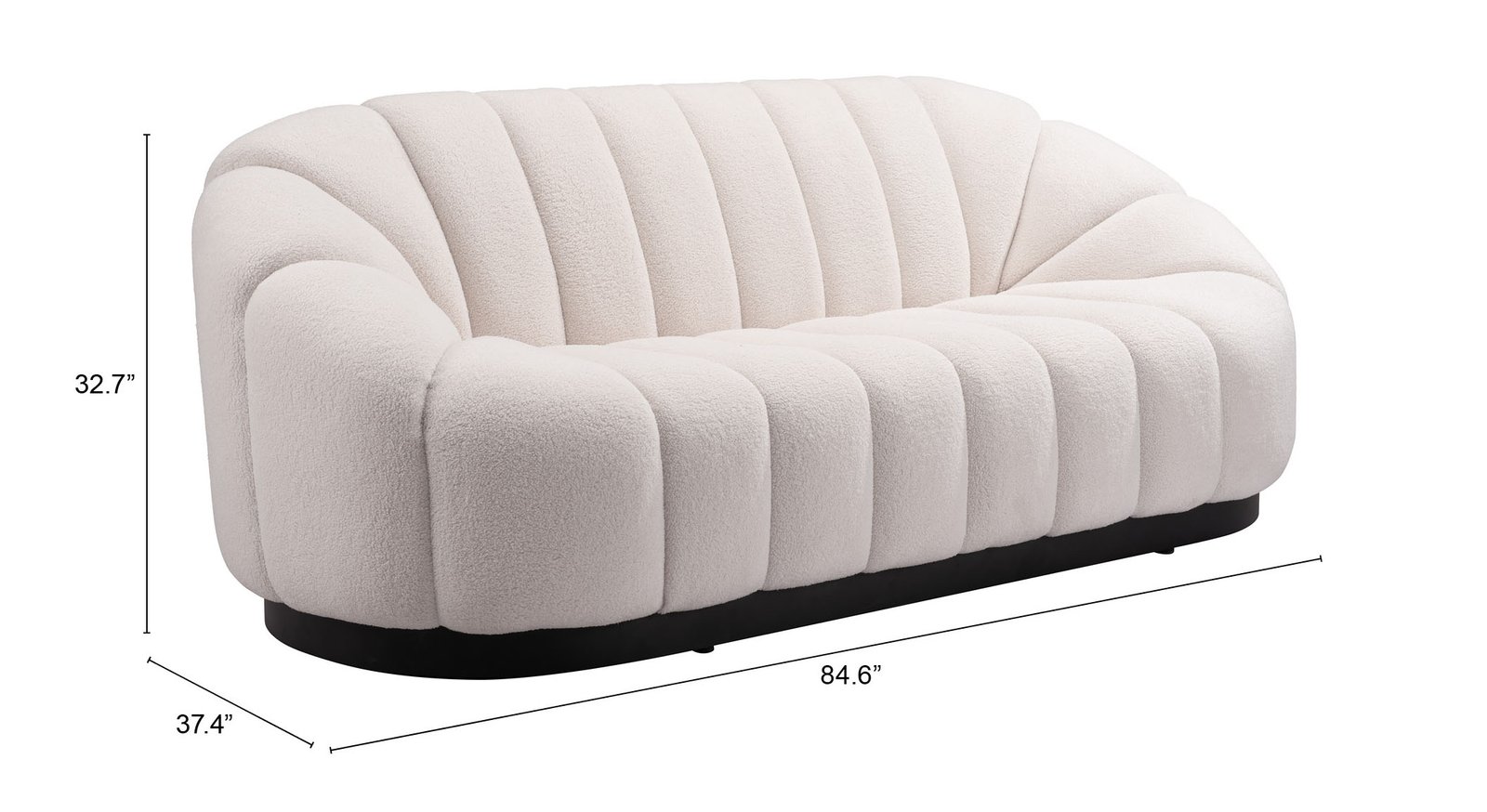 Bhutan Sofa Cream - Image 12