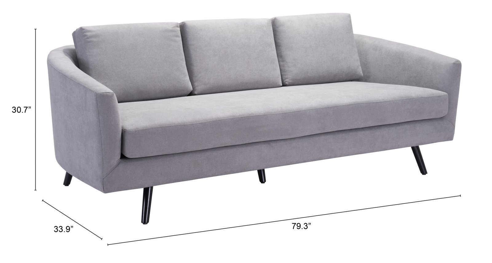 Divinity Sofa Gray - Image 10