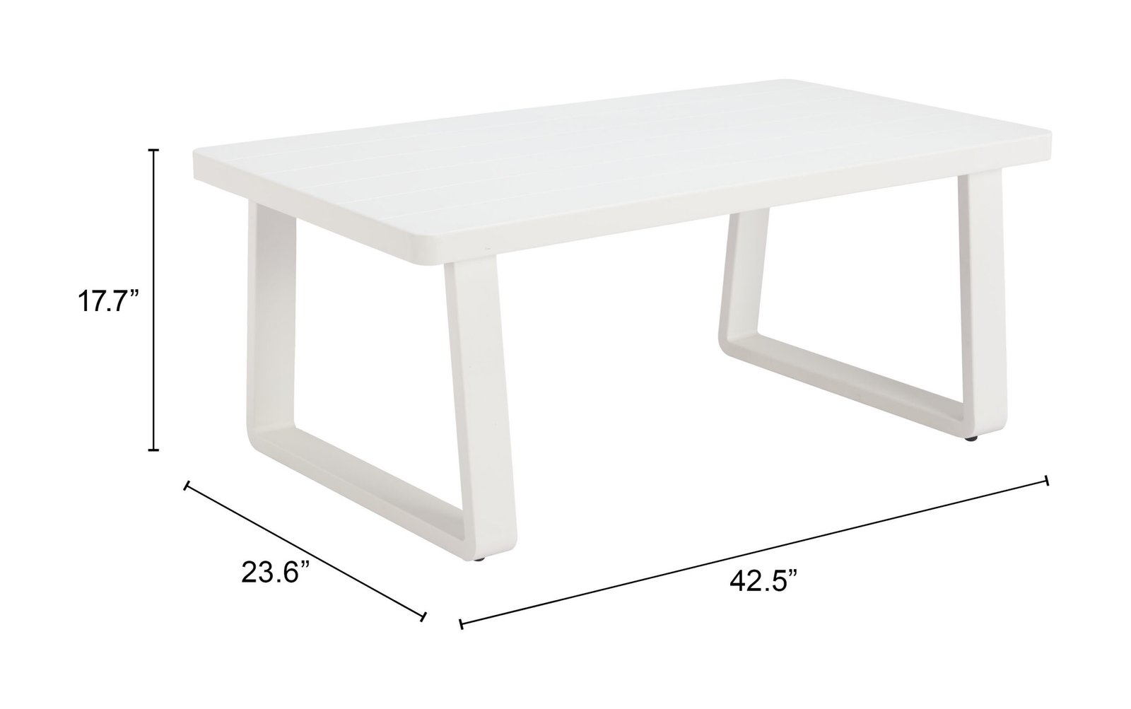 Welt Coffee Table White - Image 8