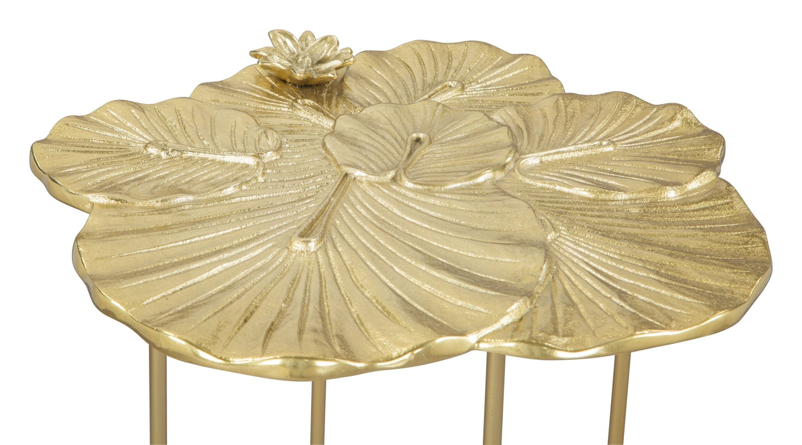 Lotus Side Table Gold - Image 7
